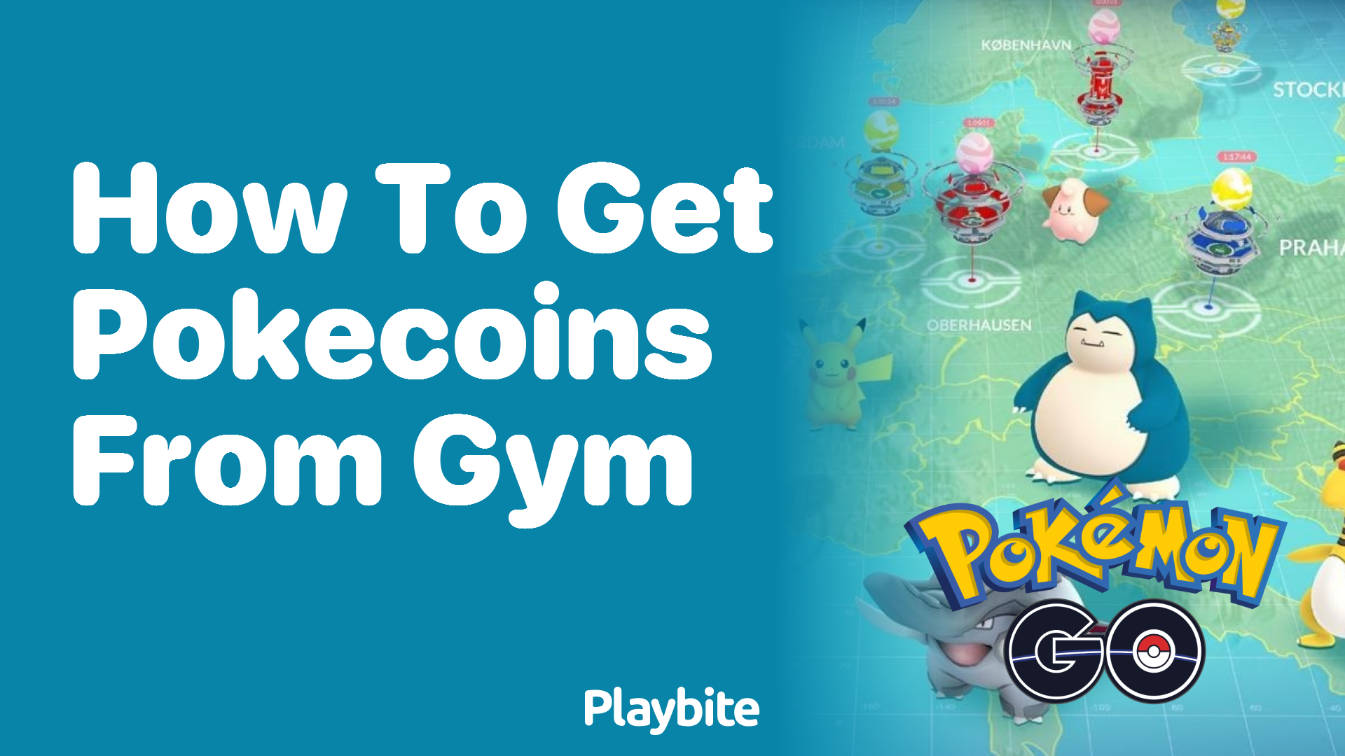 How to get PokeCoins from Gyms in Pokémon GO