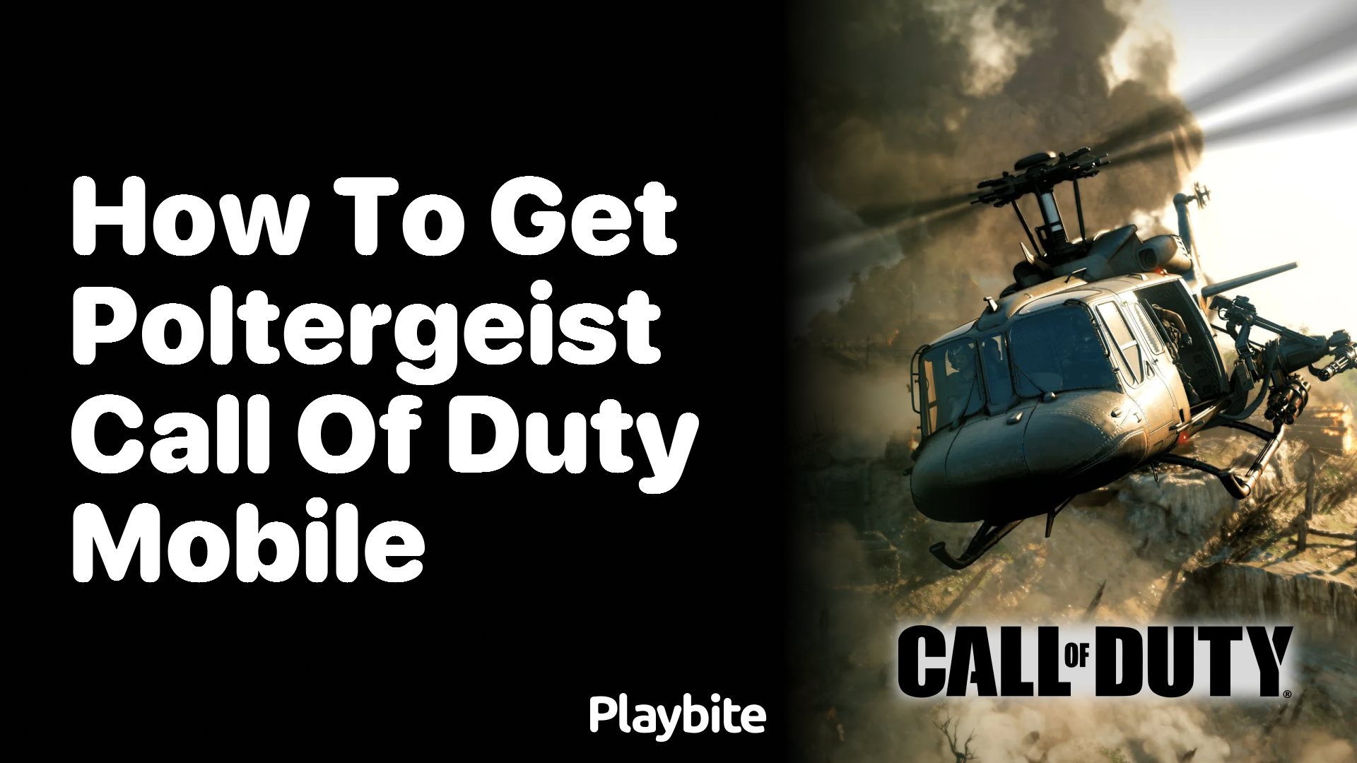 How to Get Poltergeist in Call of Duty Mobile