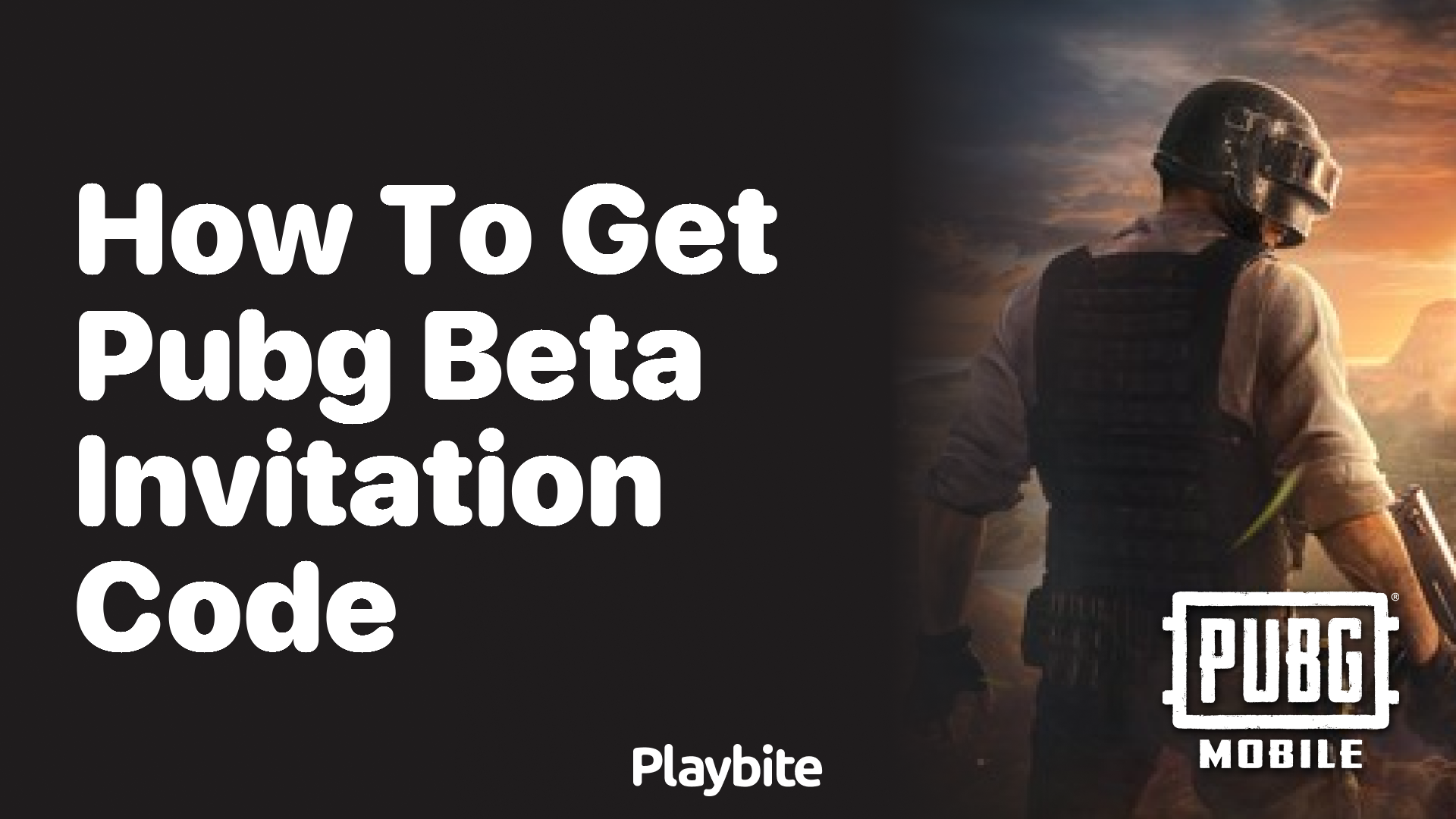 How to Get a PUBG Beta Invitation Code