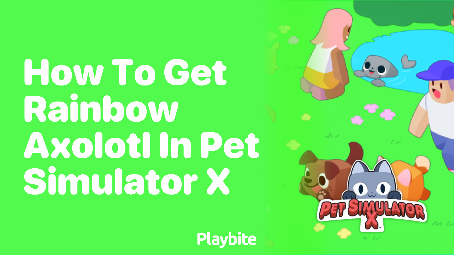 How to Get Rainbow Axolotl in Pet Simulator X