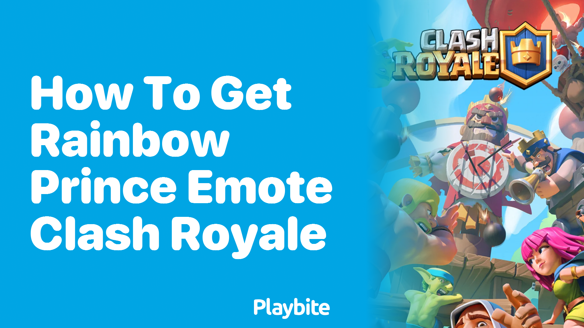 How to Get the Rainbow Prince Emote in Clash Royale