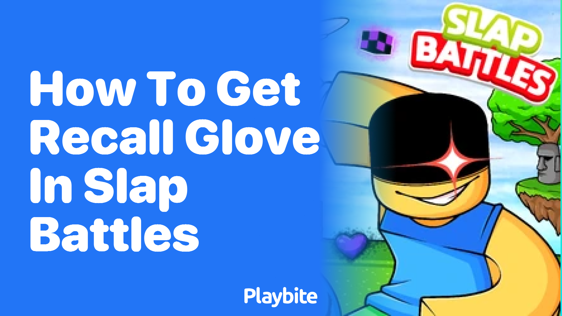 How to Get the Recall Glove in Slap Battles - Playbite