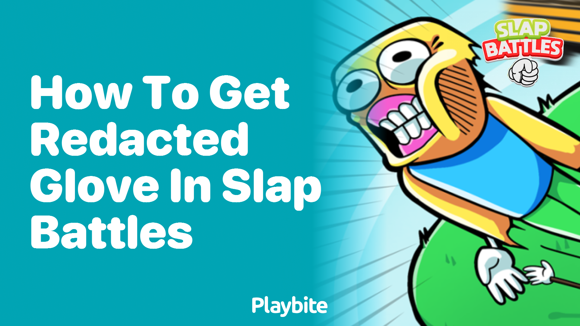 How to Get the Redacted Glove in Slap Battles