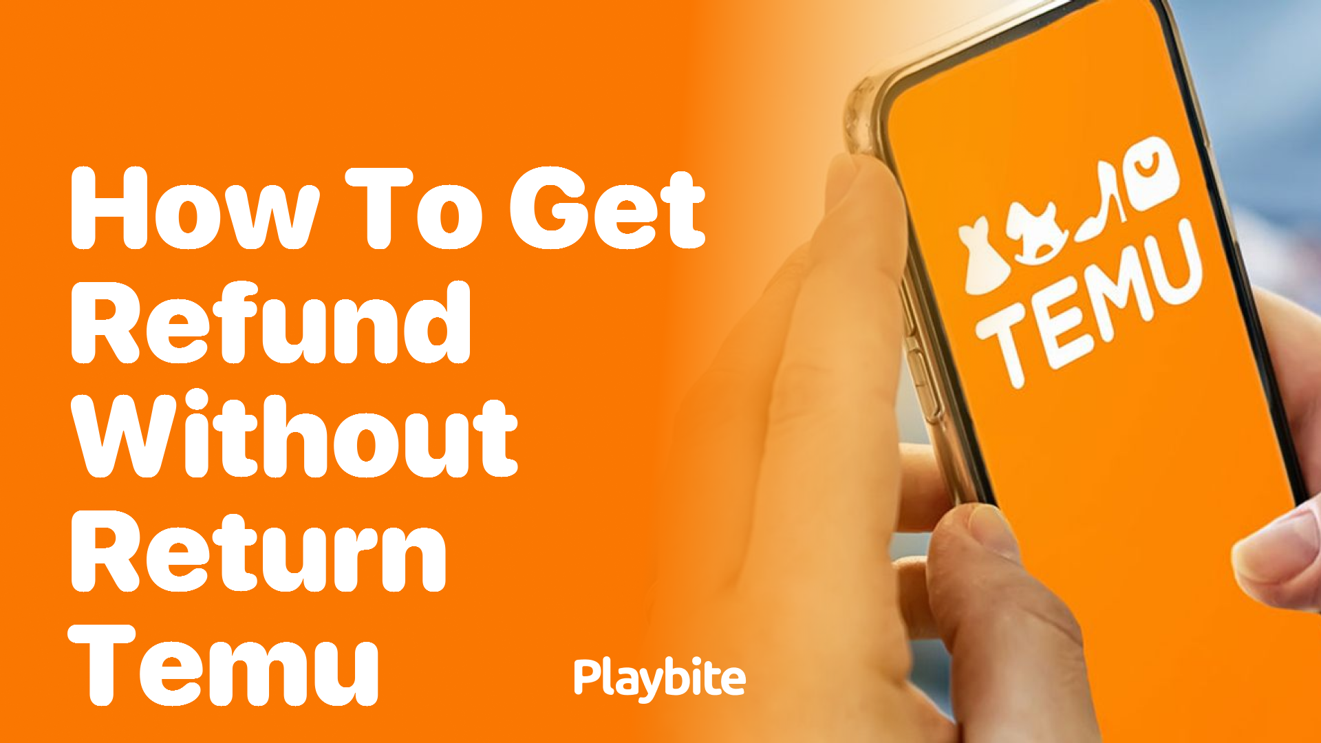 How to Get a Refund Without Returning Products on Temu