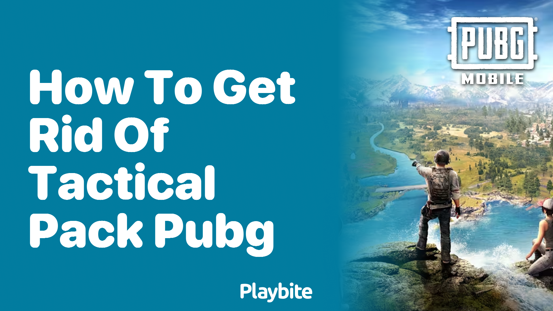 How to Get Rid of the Tactical Pack in PUBG Mobile