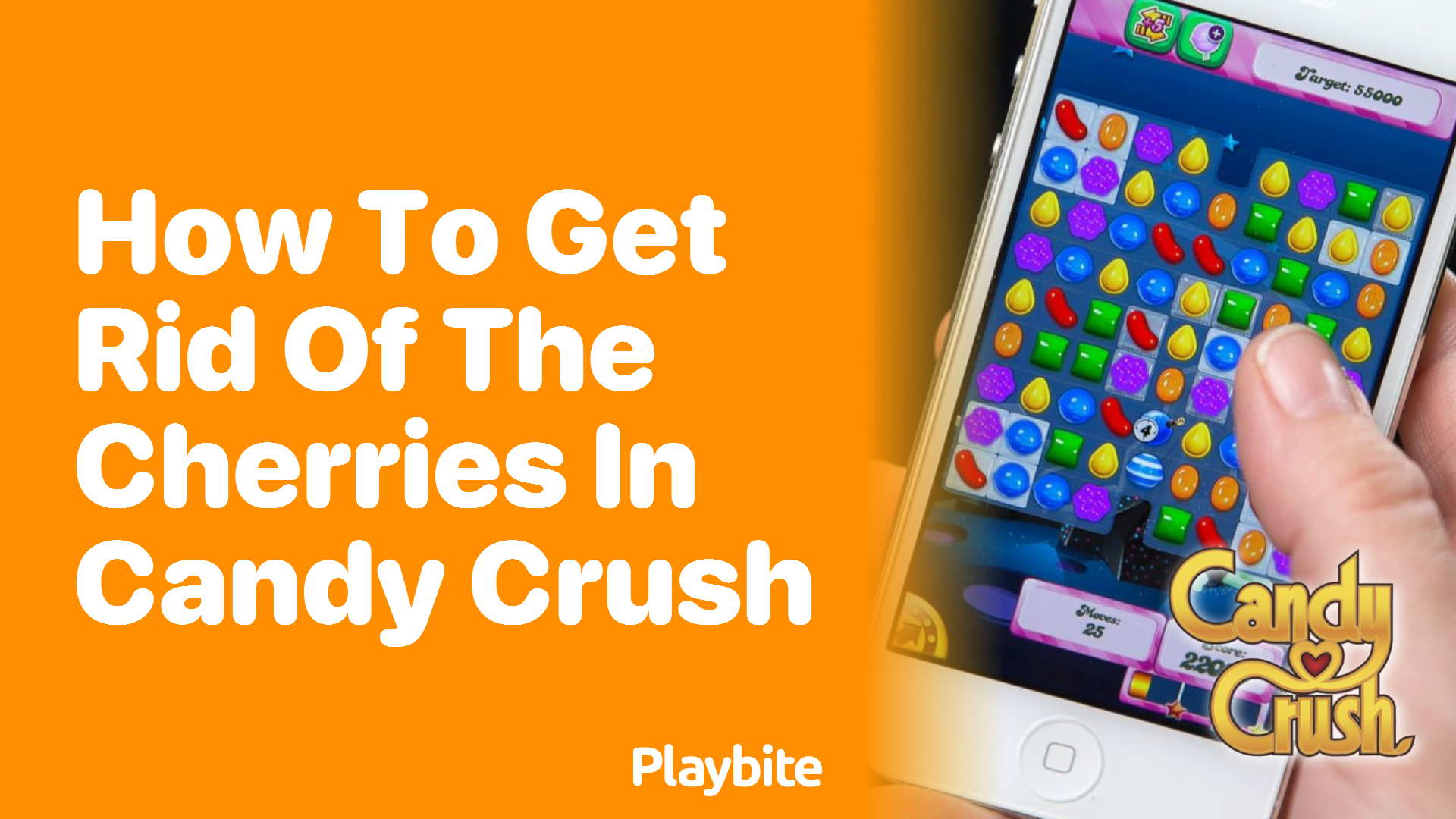 How to Get Rid of the Cherries in Candy Crush