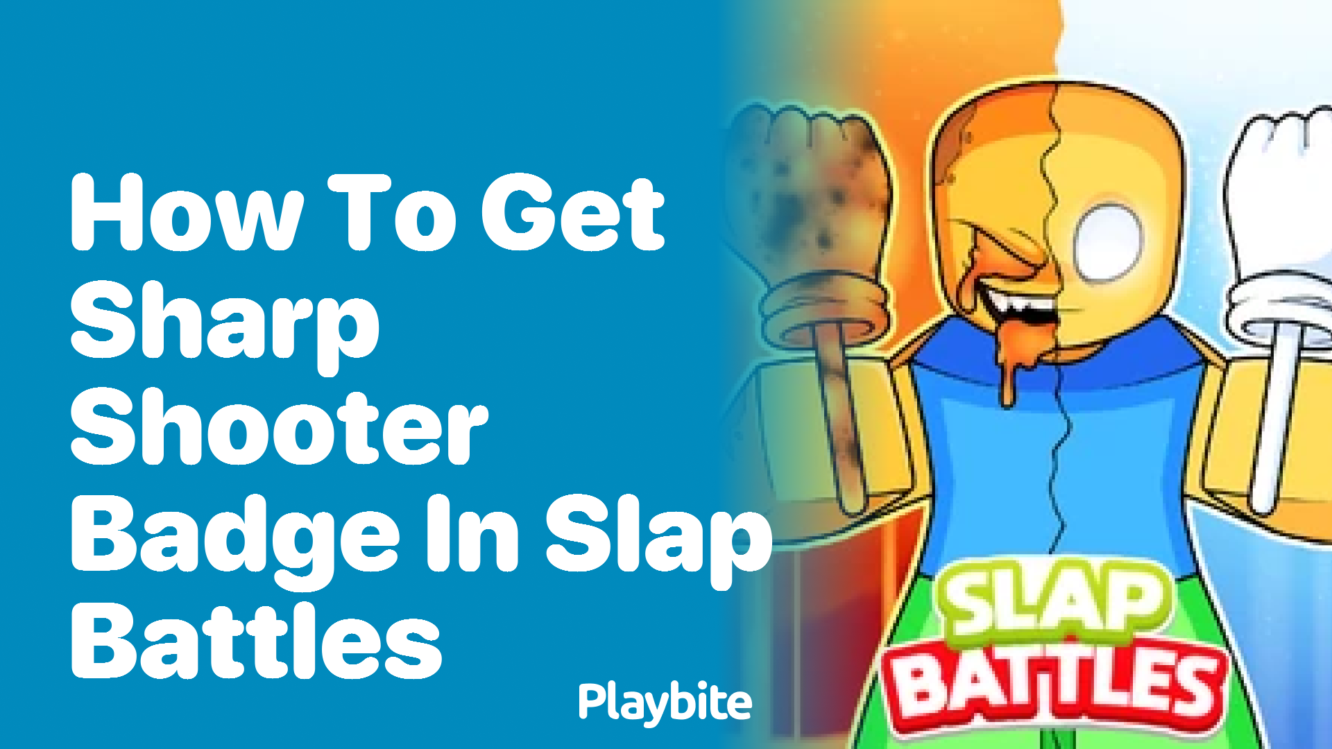 How to Get the Sharp Shooter Badge in Slap Battles