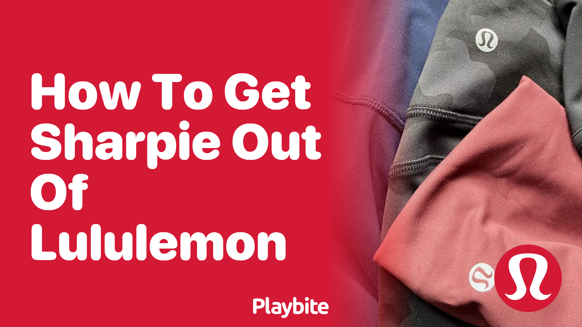 How to Get Sharpie Out of Lululemon: A Simple Guide