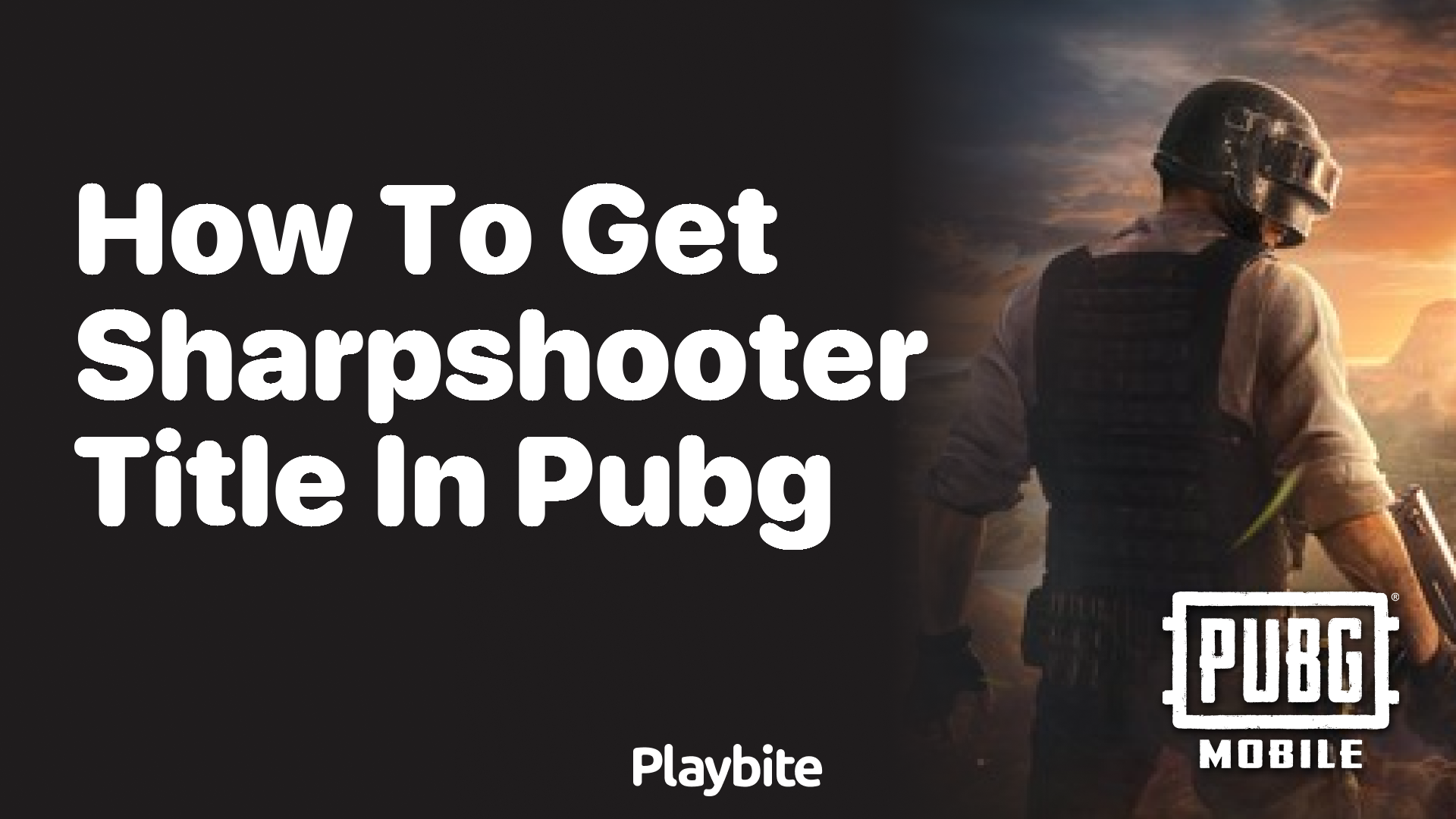 How to Get the Sharpshooter Title in PUBG Mobile