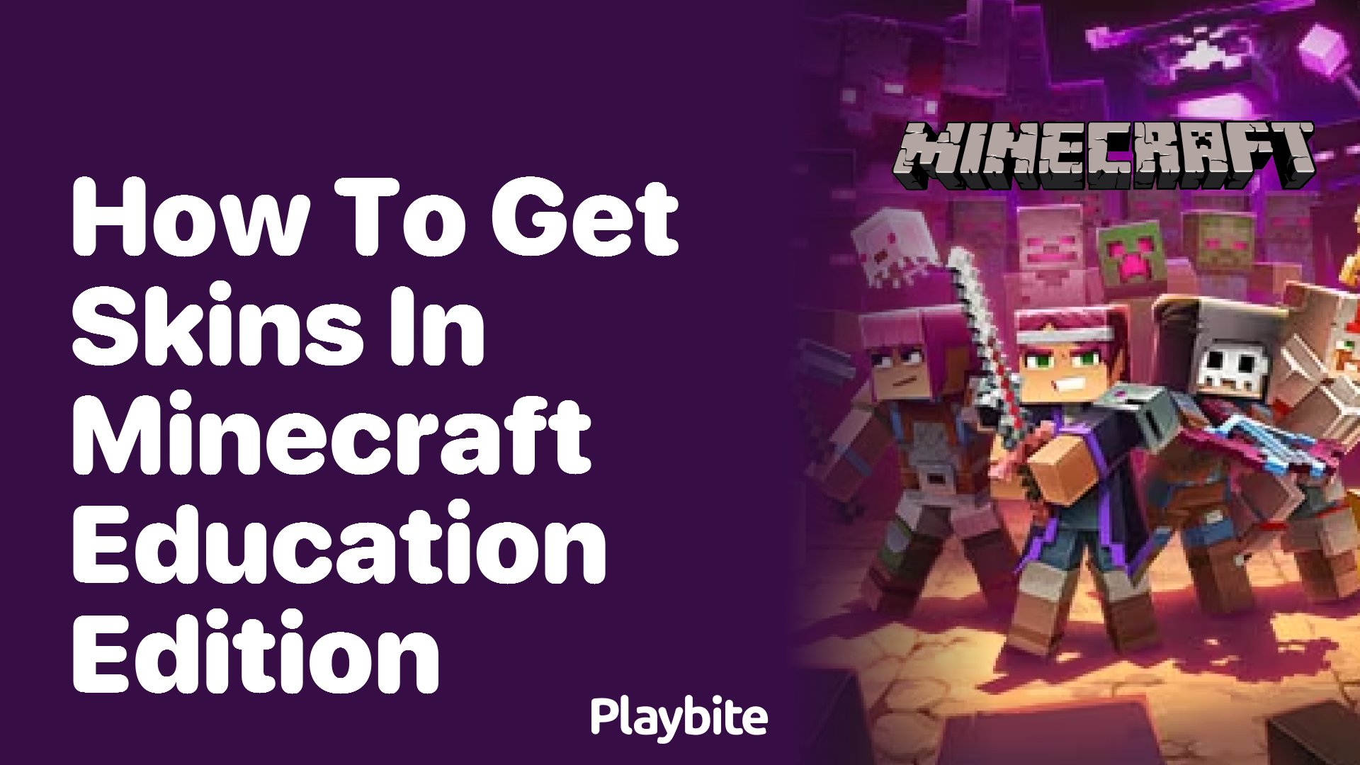 How to Get Skins in Minecraft Education Edition