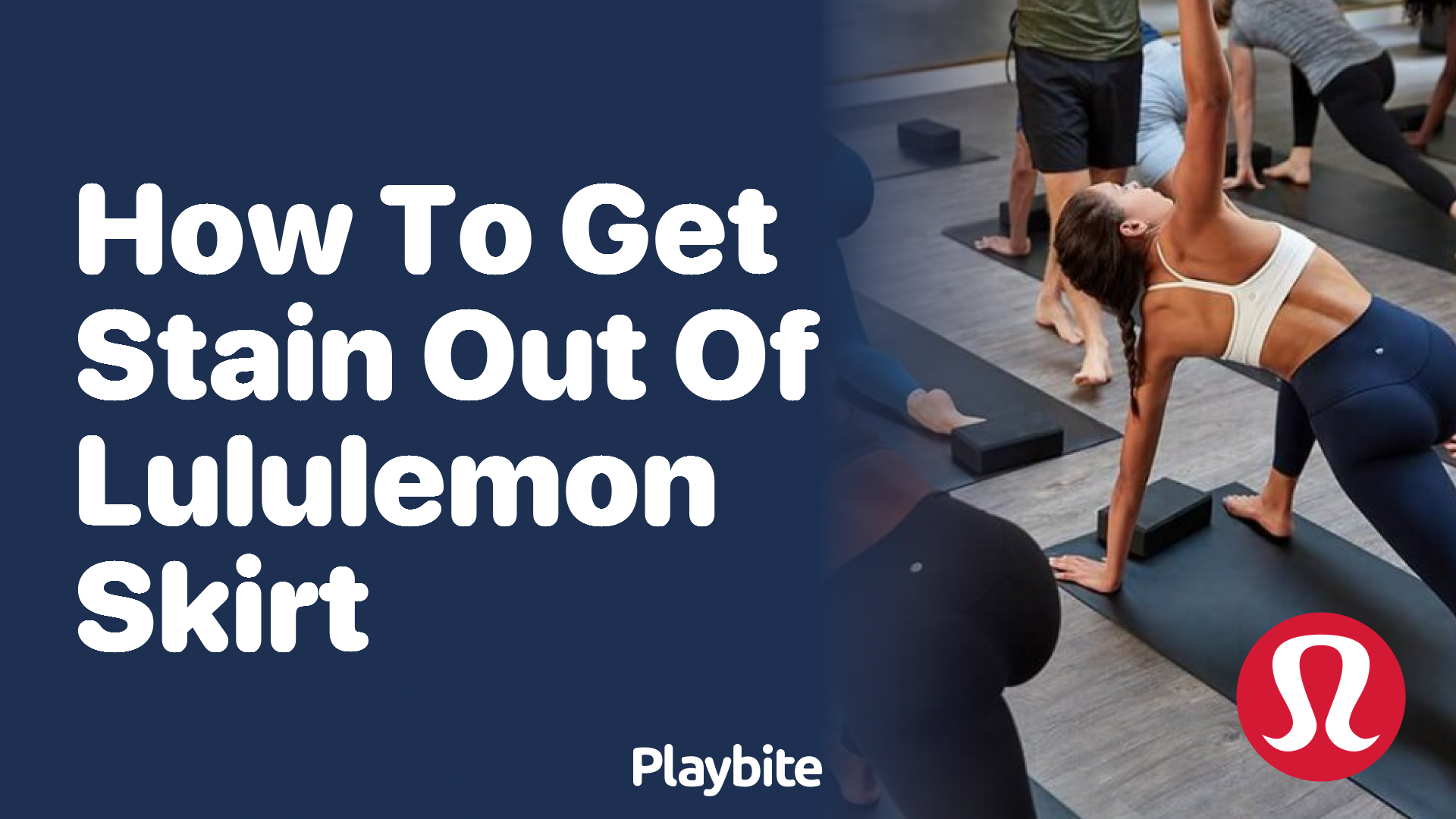 How to Get a Stain Out of Your Lululemon Skirt