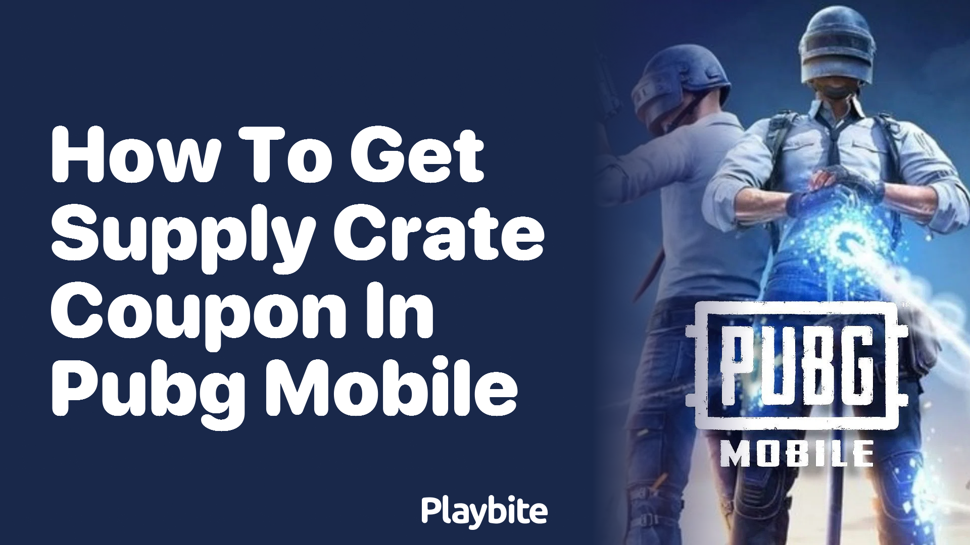 How to Get Supply Crate Coupon in PUBG Mobile