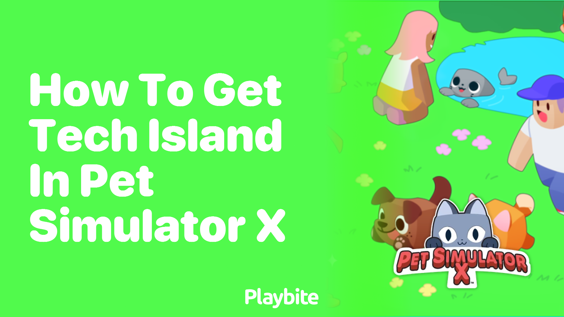 How to Get Tech Island in Pet Simulator X