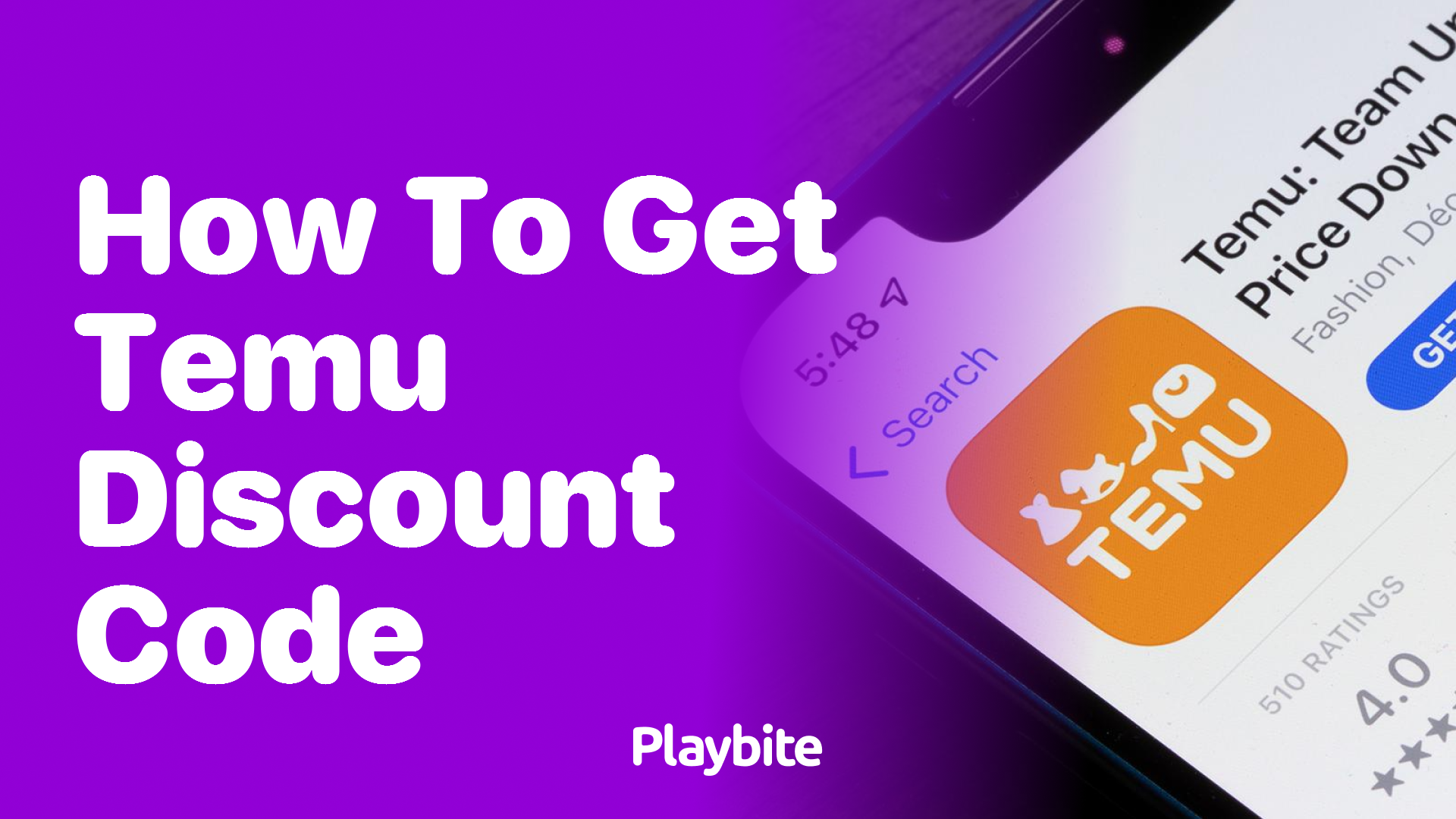 How to Get a Temu Discount Code