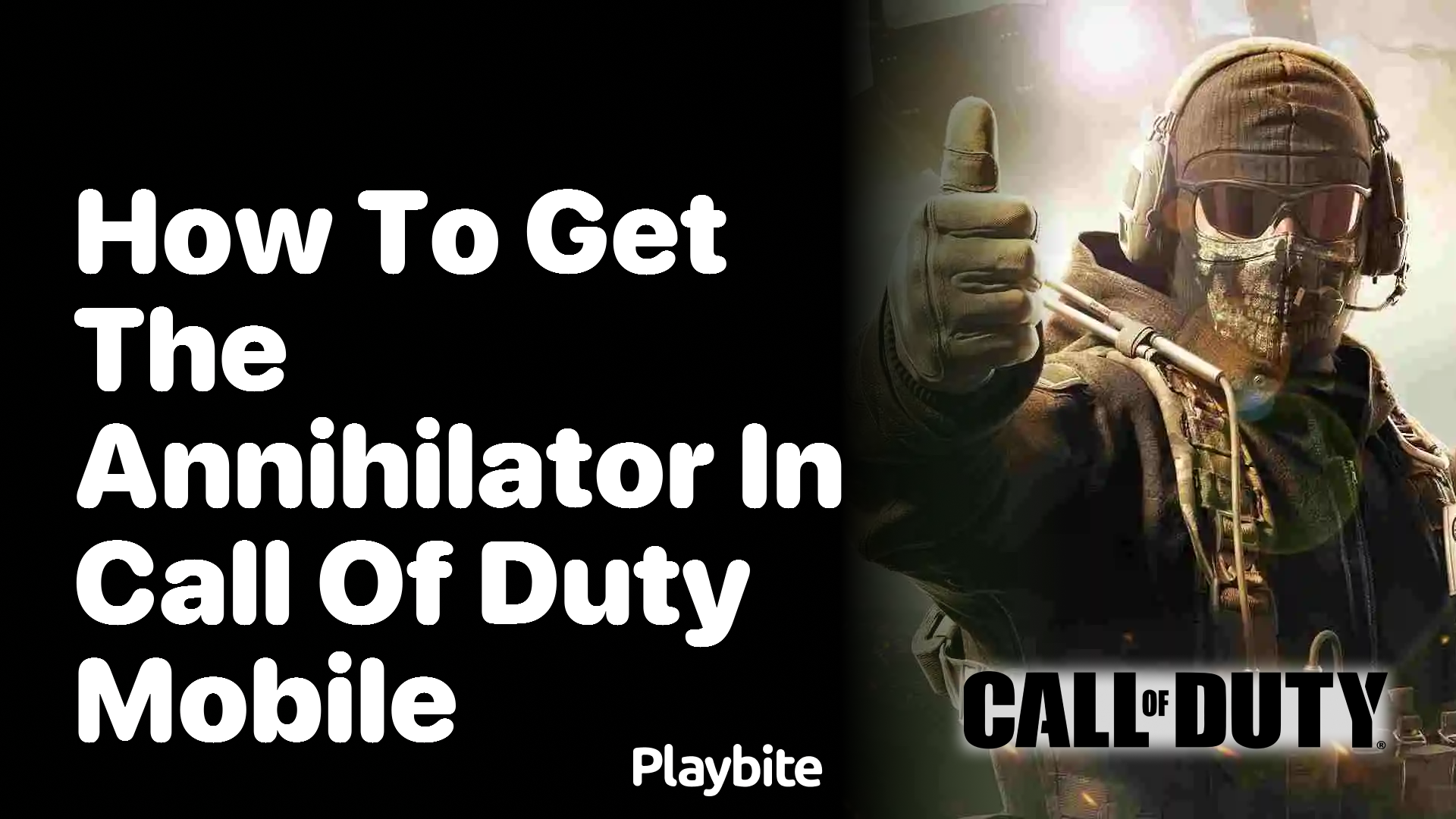 How to Get the Annihilator in Call of Duty Mobile