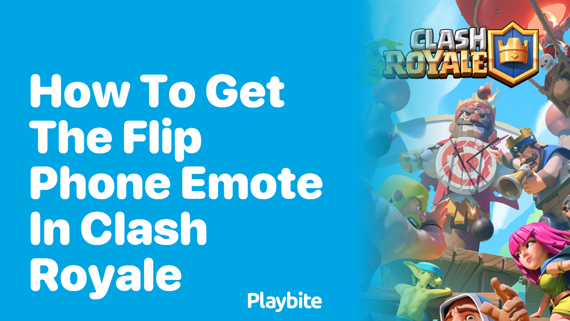 How to Get the Flip Phone Emote in Clash Royale