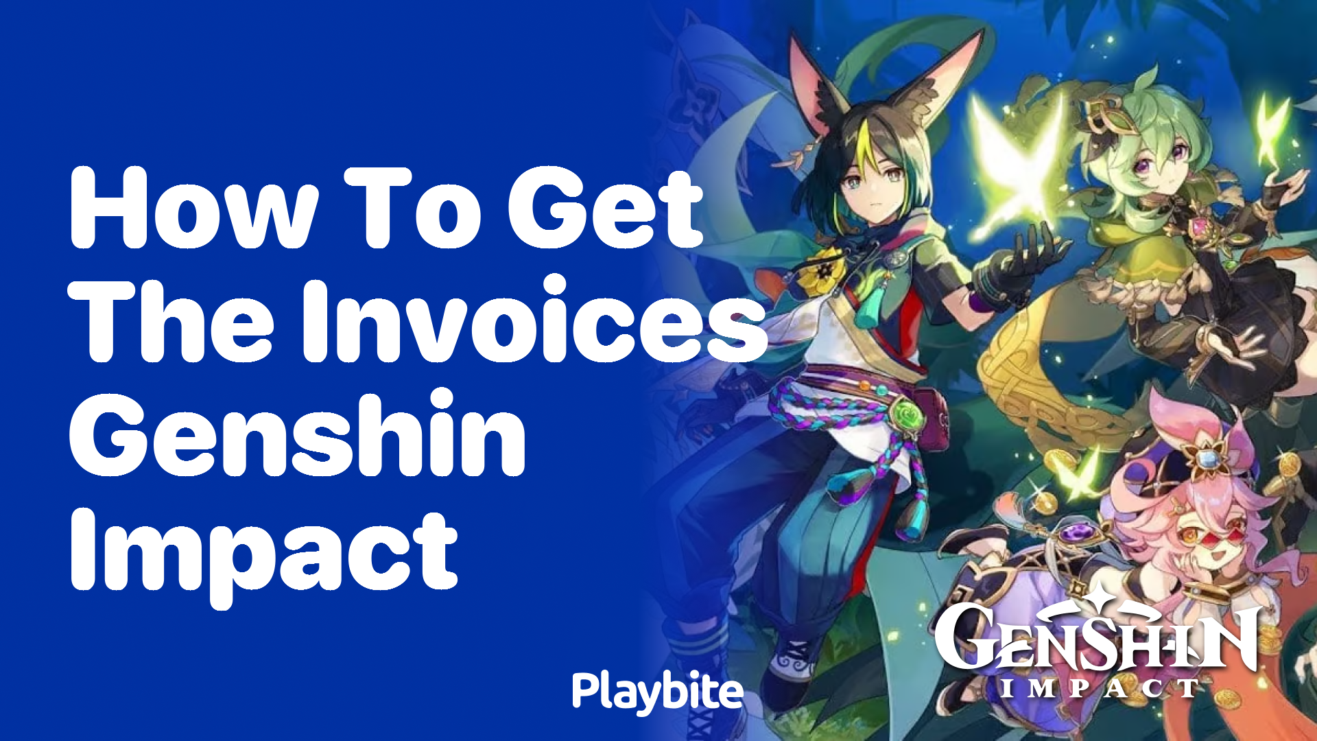 How to Get Invoices in Genshin Impact