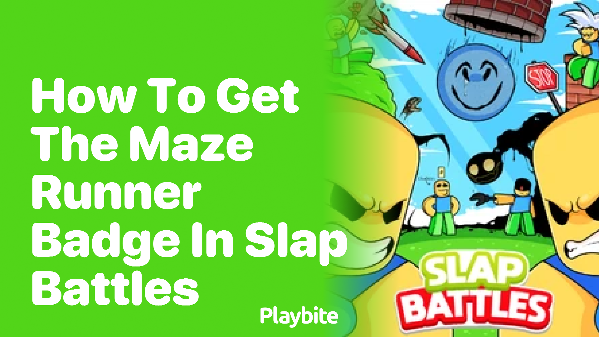 How to Get the Maze Runner Badge in Slap Battles