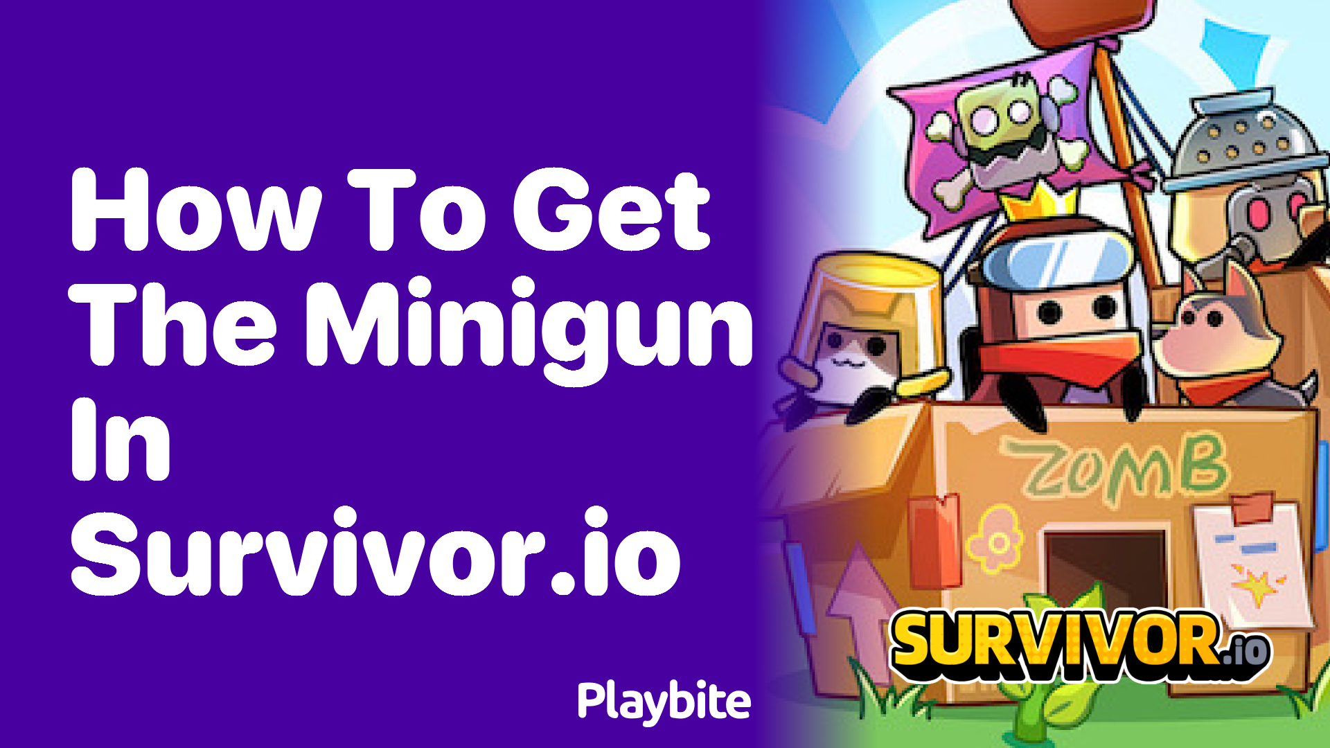 How to Unlock the Minigun in Survivor.io