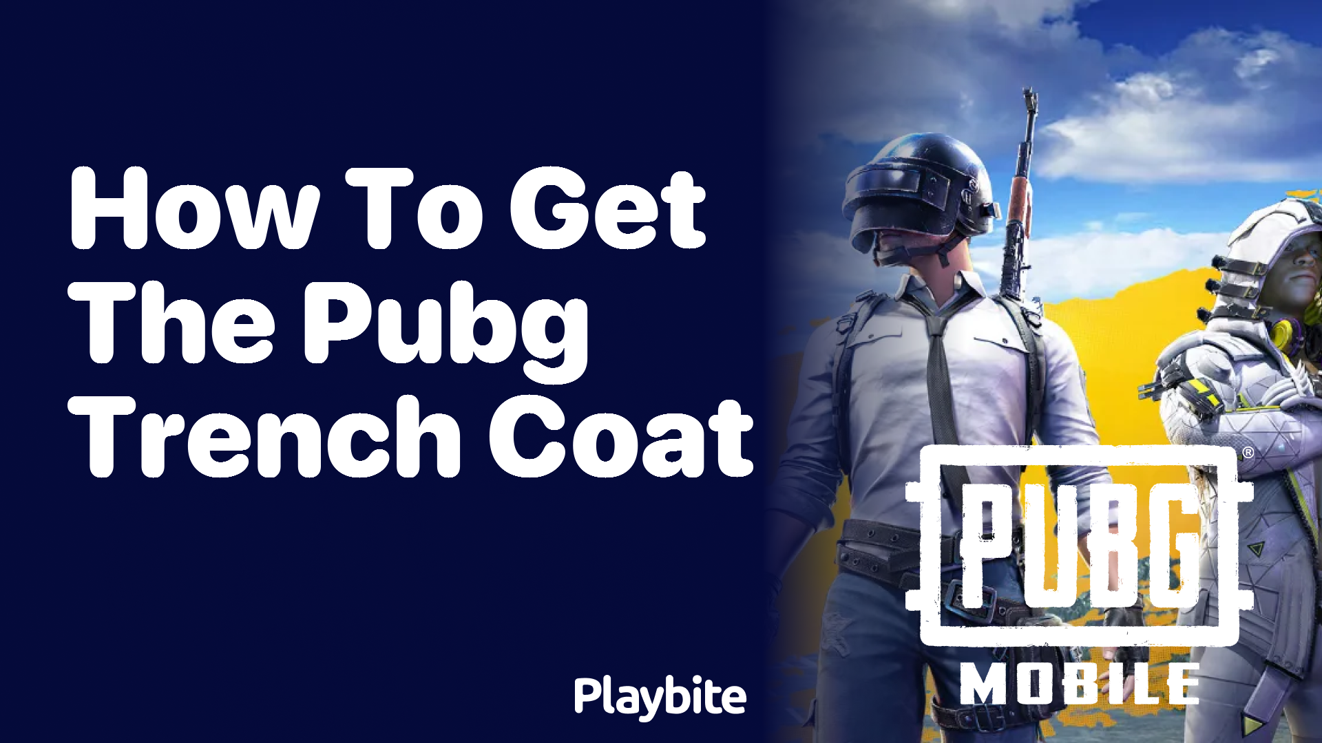 How to get the PUBG Trench Coat