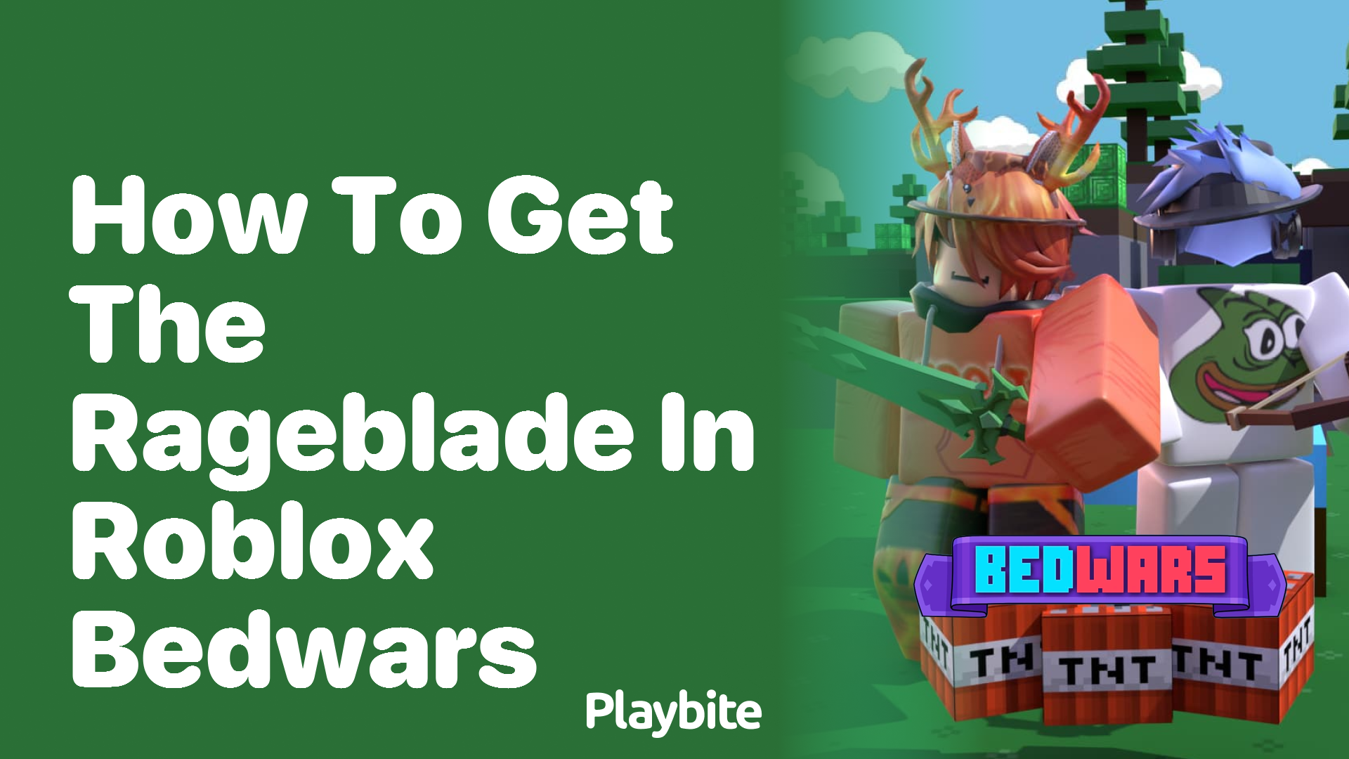 How to Get the Rageblade in Roblox Bedwars