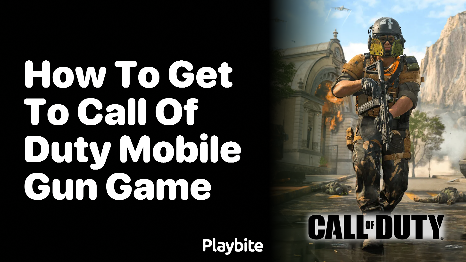 How to Get to Call of Duty Mobile Gun Game