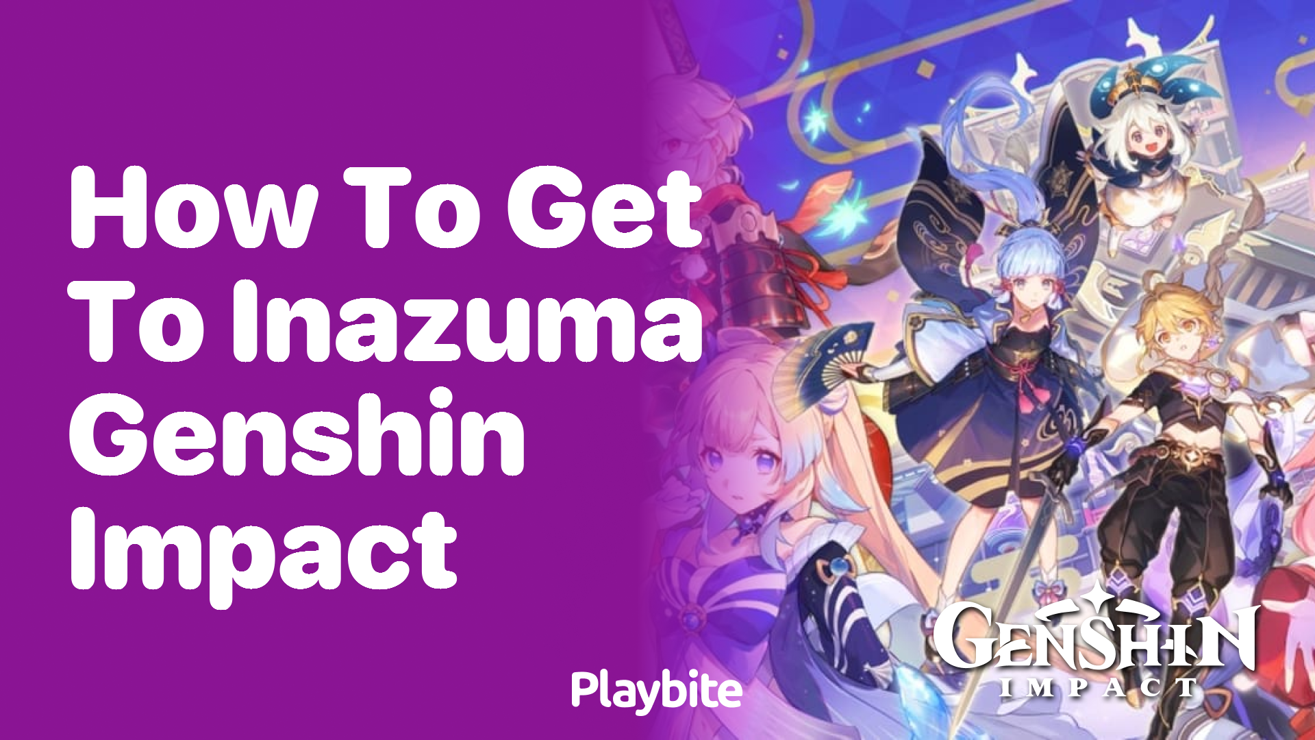 How to Get to Inazuma in Genshin Impact