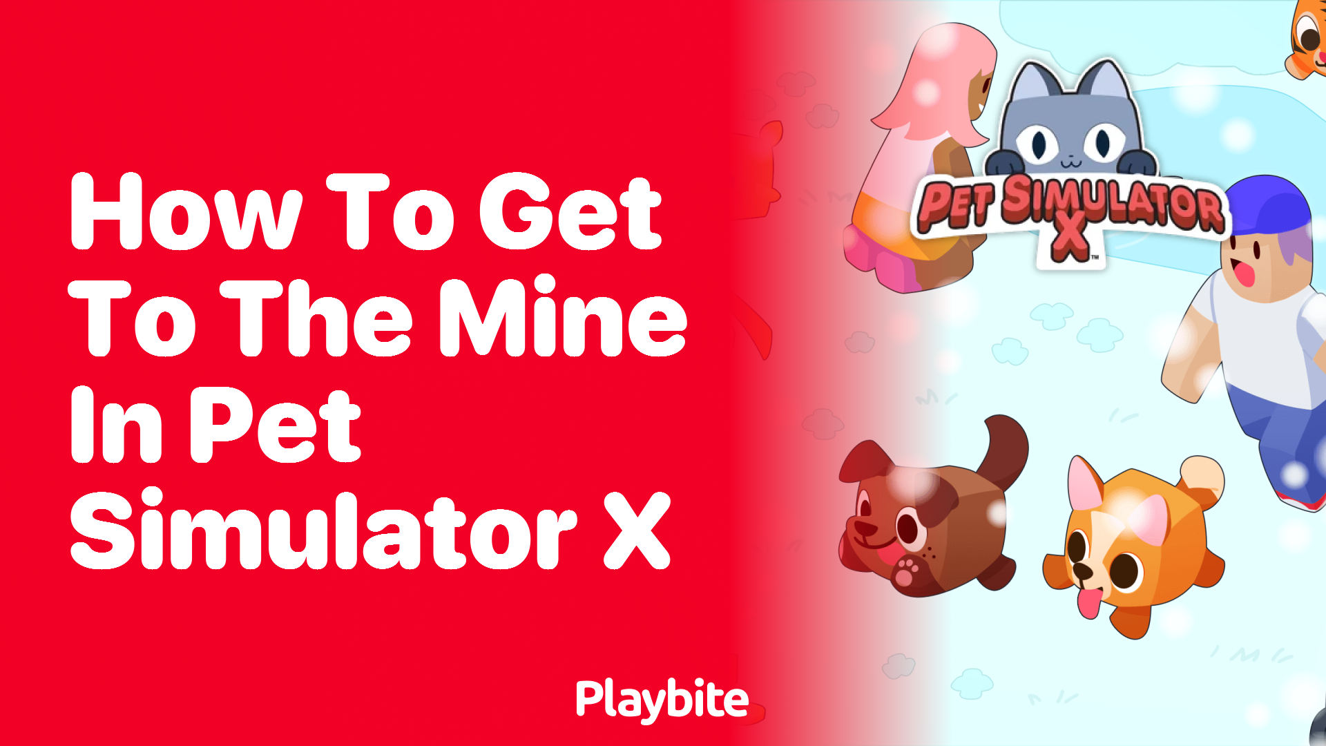 How to Get to the Mine in Pet Simulator X