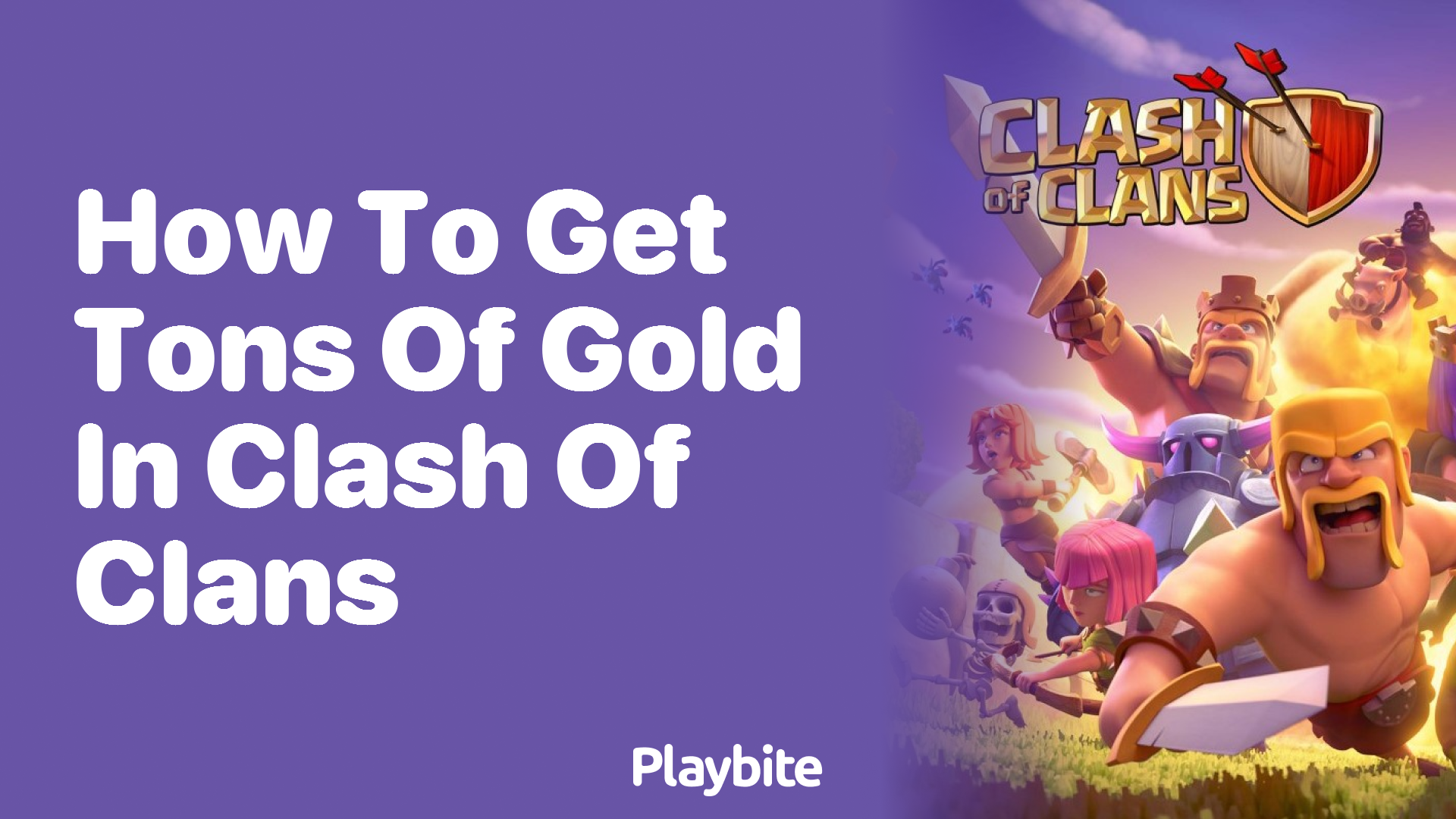 How to Get Tons of Gold in Clash of Clans