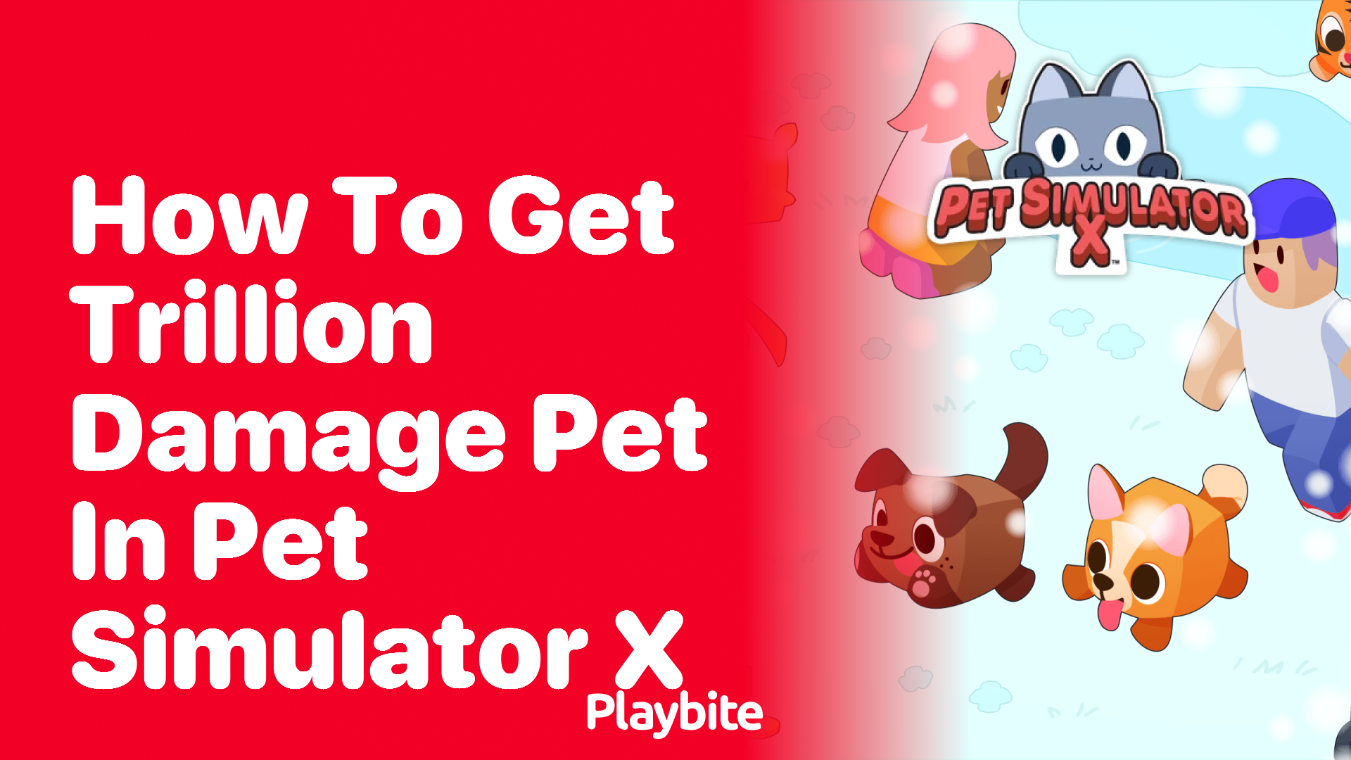 How to Get a Trillion Damage Pet in Pet Simulator X