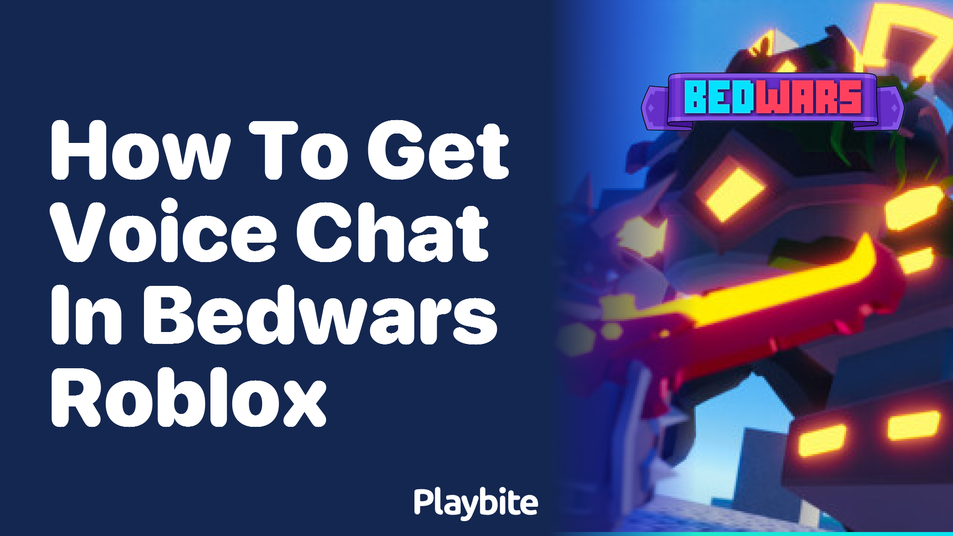 How to Get Voice Chat in Bedwars Roblox