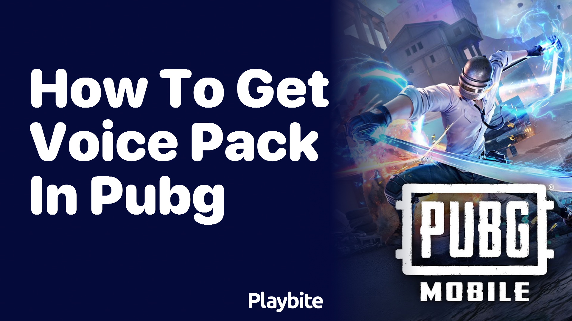 How to Get Voice Pack in PUBG Mobile