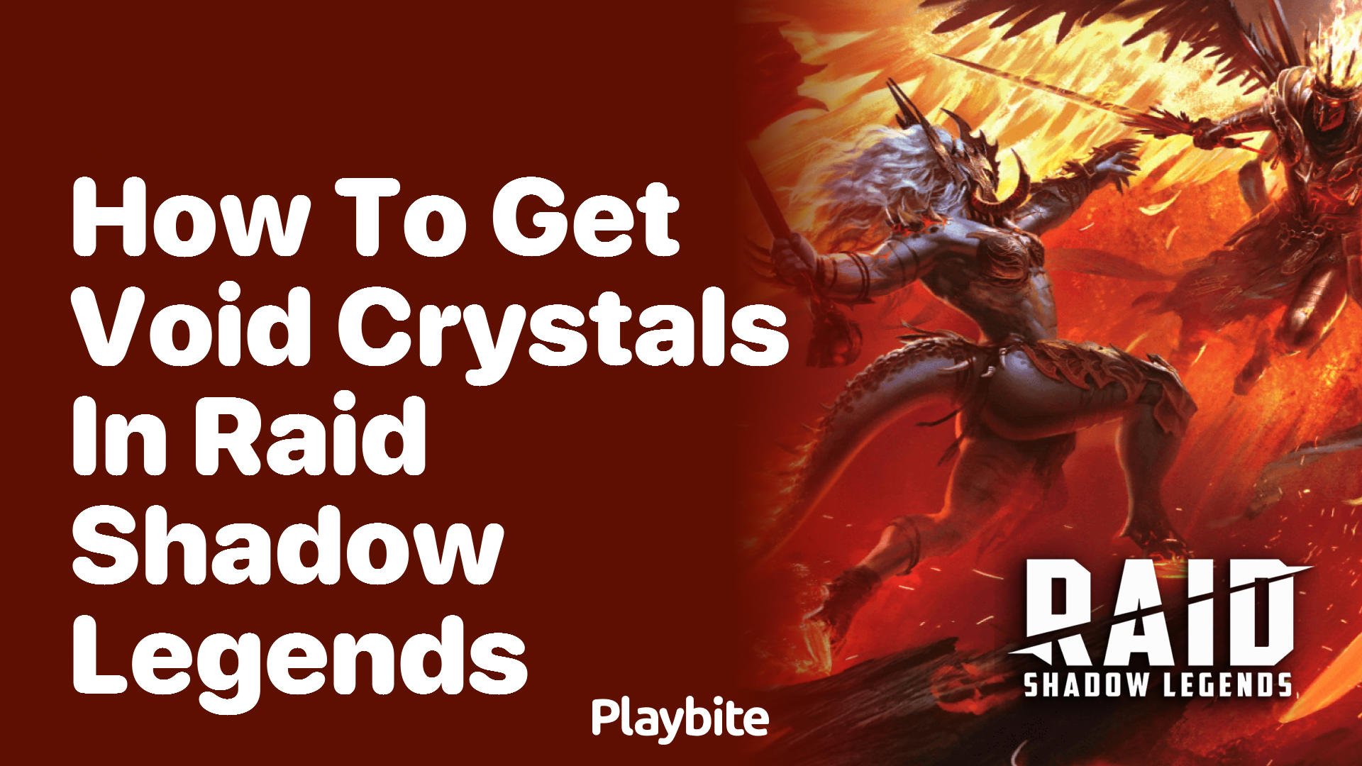 How to Get Void Crystals in Raid Shadow Legends