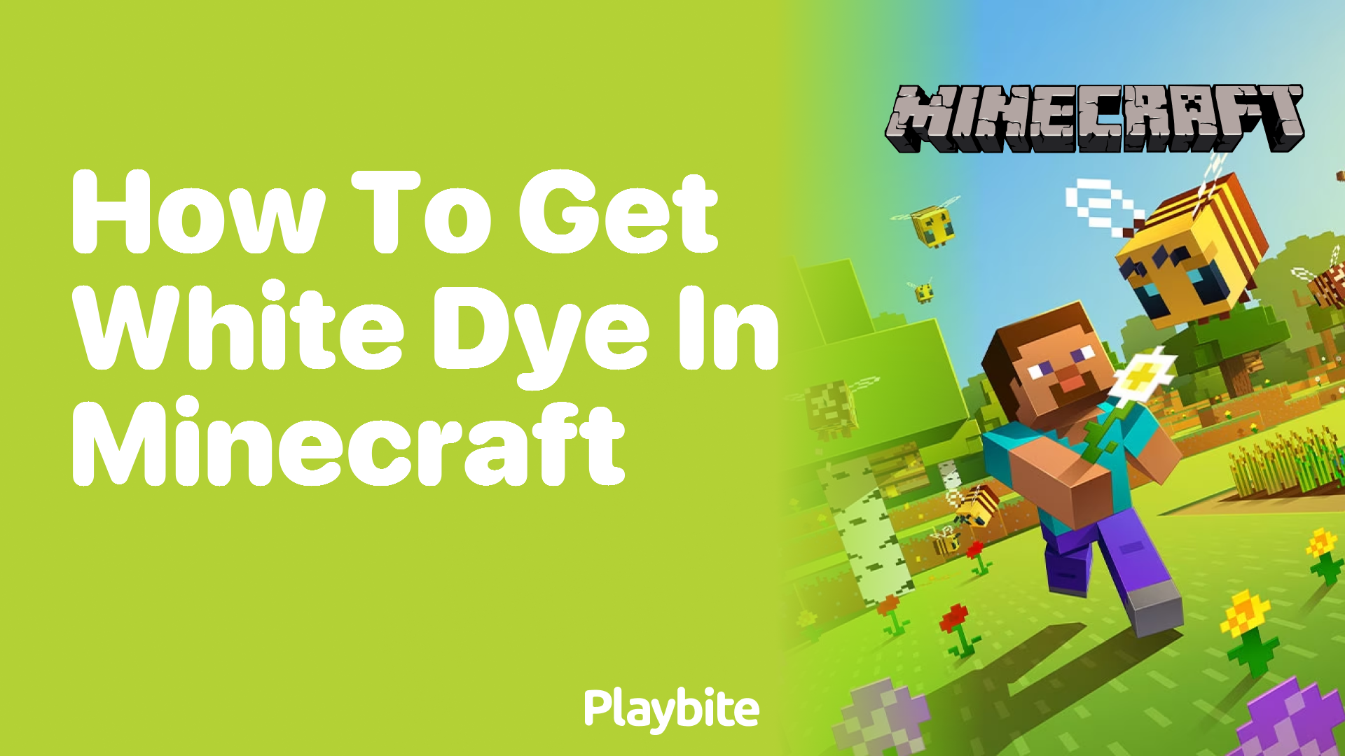 How to Get White Dye in Minecraft: A Simple Guide