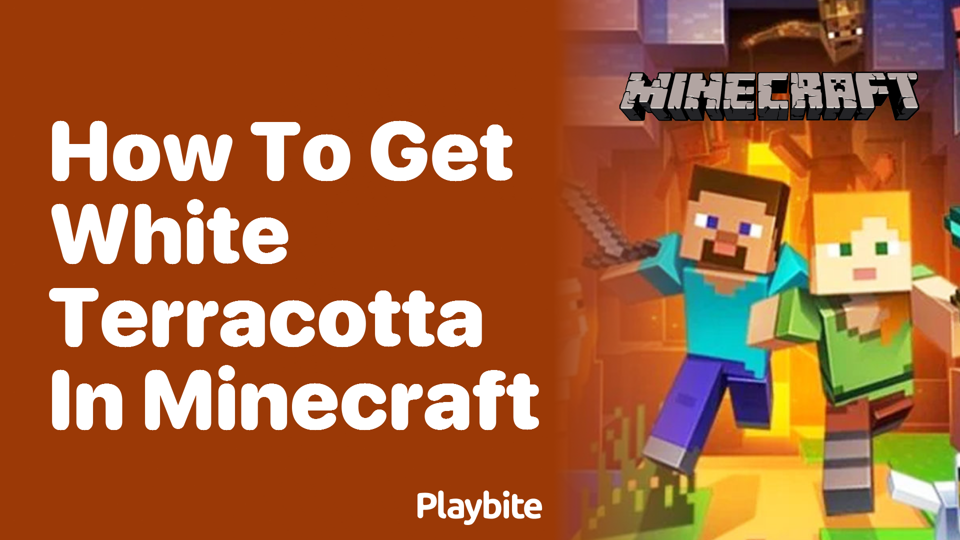 How to Get White Terracotta in Minecraft