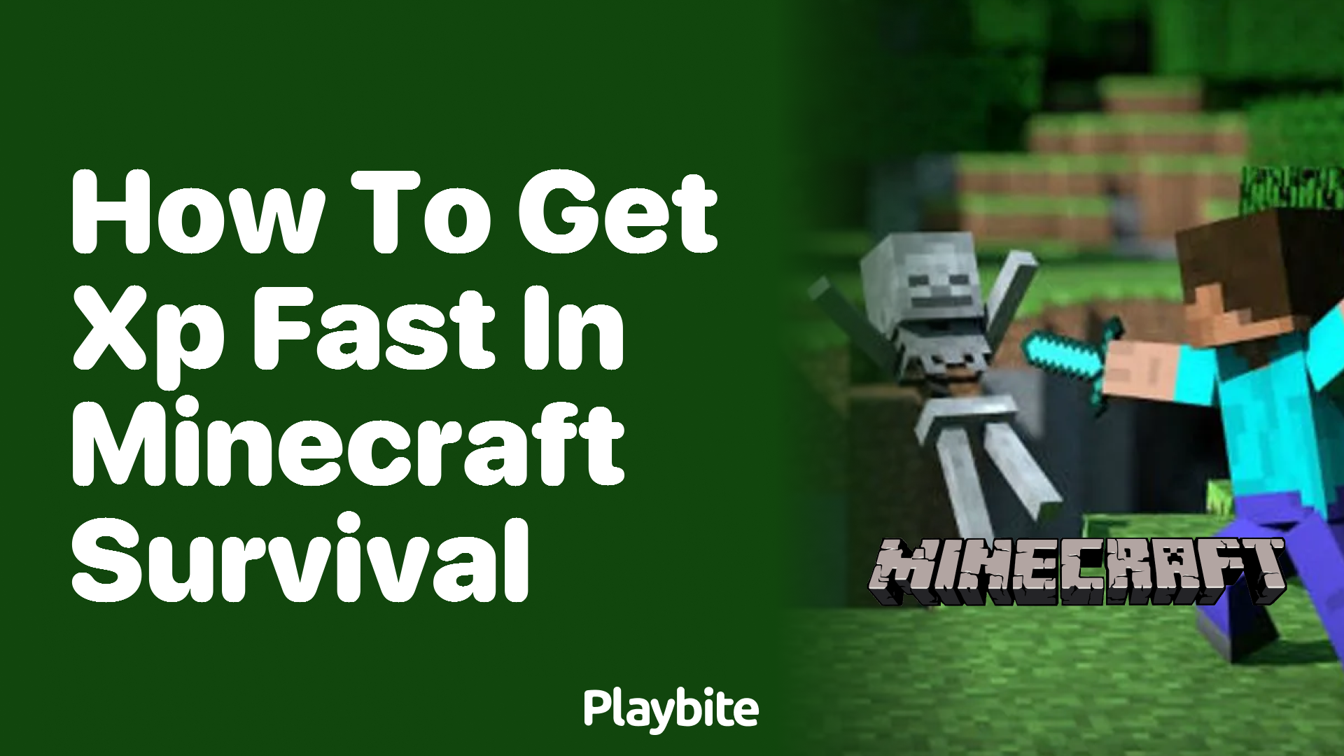 How to Get XP Fast in Minecraft Survival