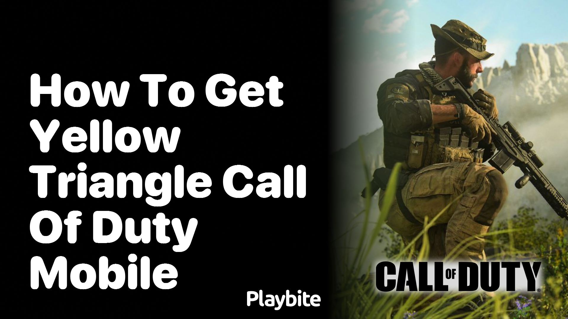 How to Get the Yellow Triangle in Call of Duty Mobile