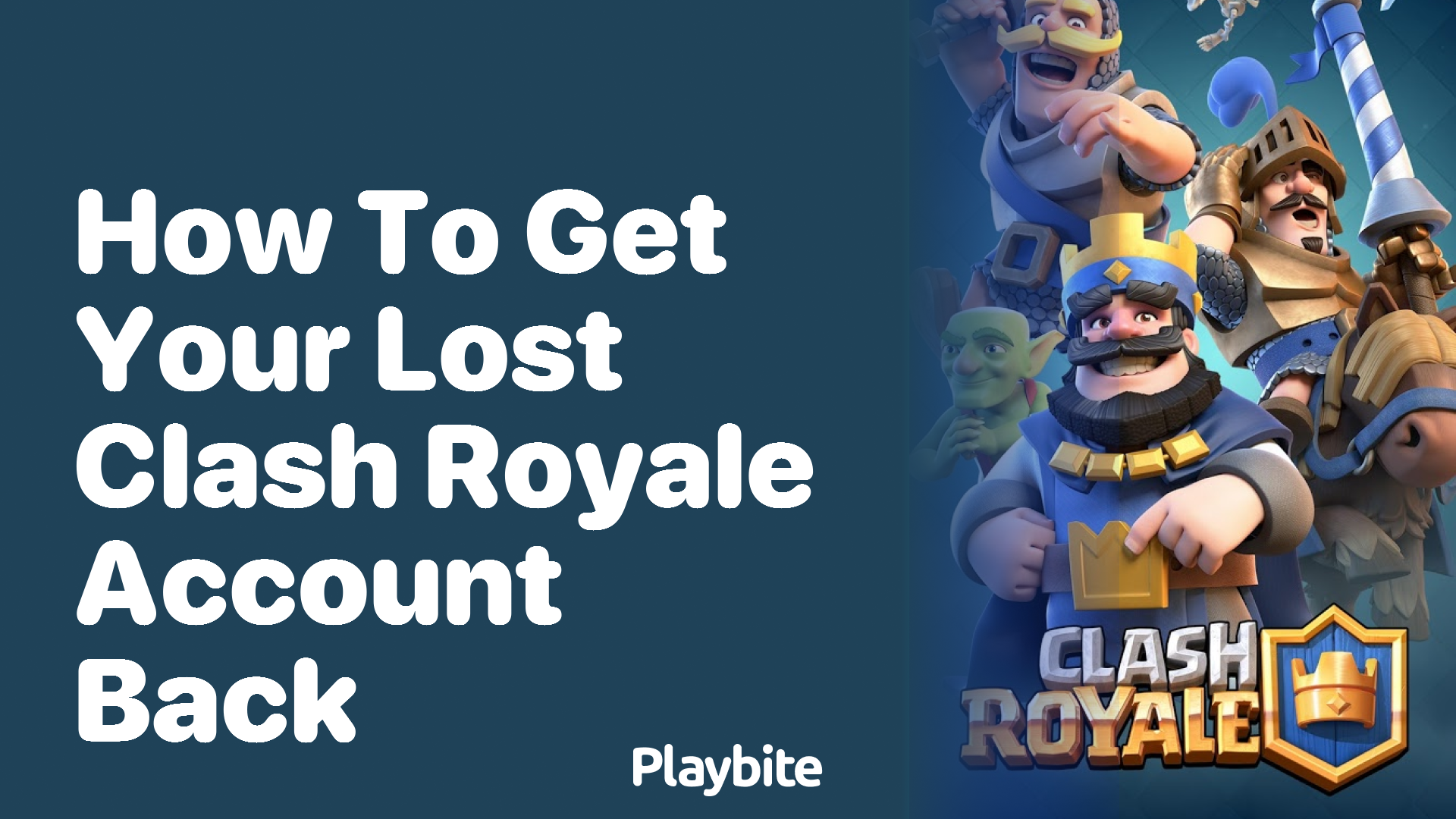 How to Get Your Lost Clash Royale Account Back: A Simple Guide