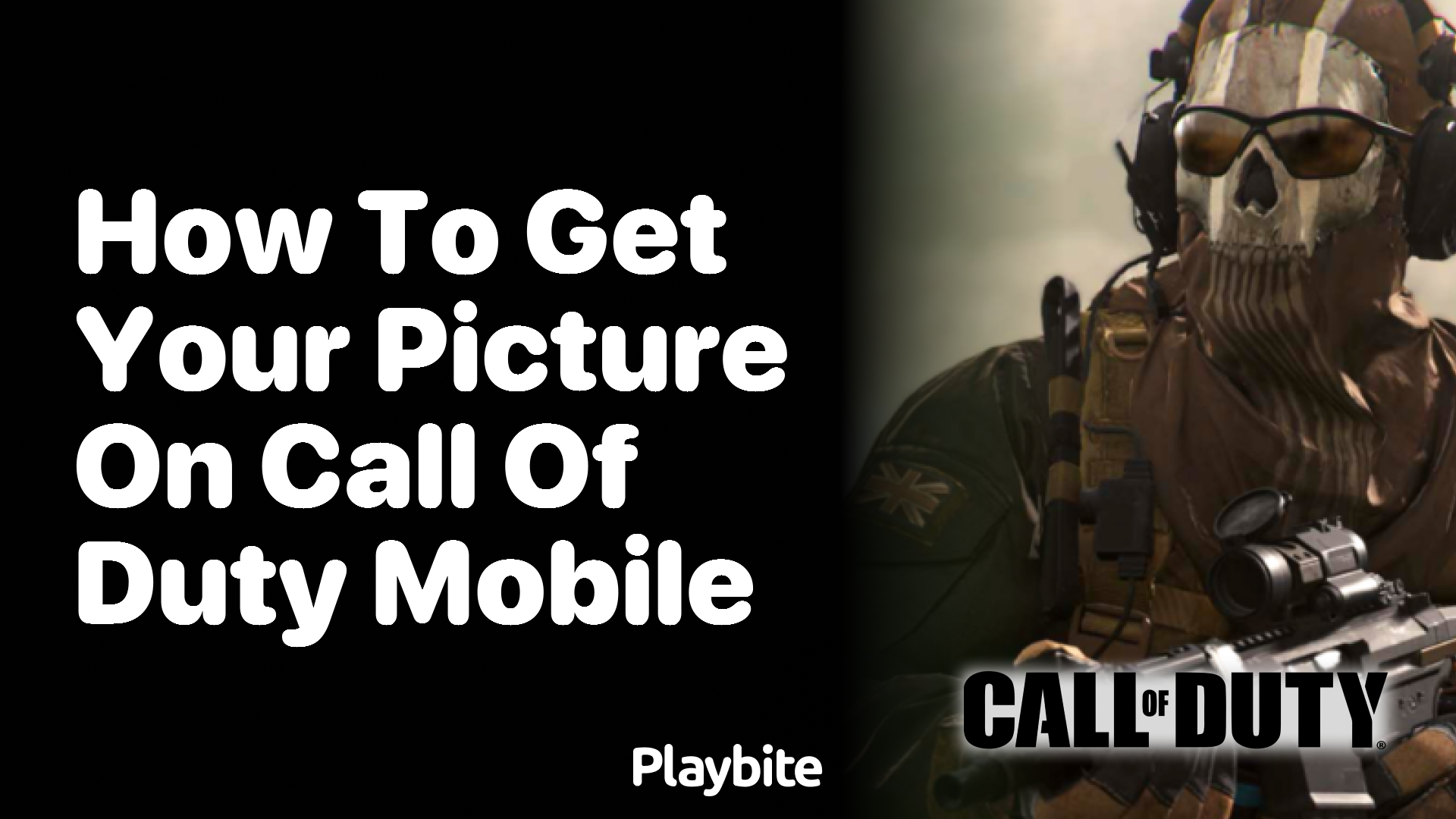 How to Get Your Picture on Call of Duty Mobile