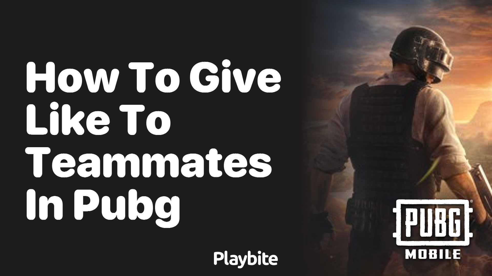 How to Give a Like to Teammates in PUBG Mobile