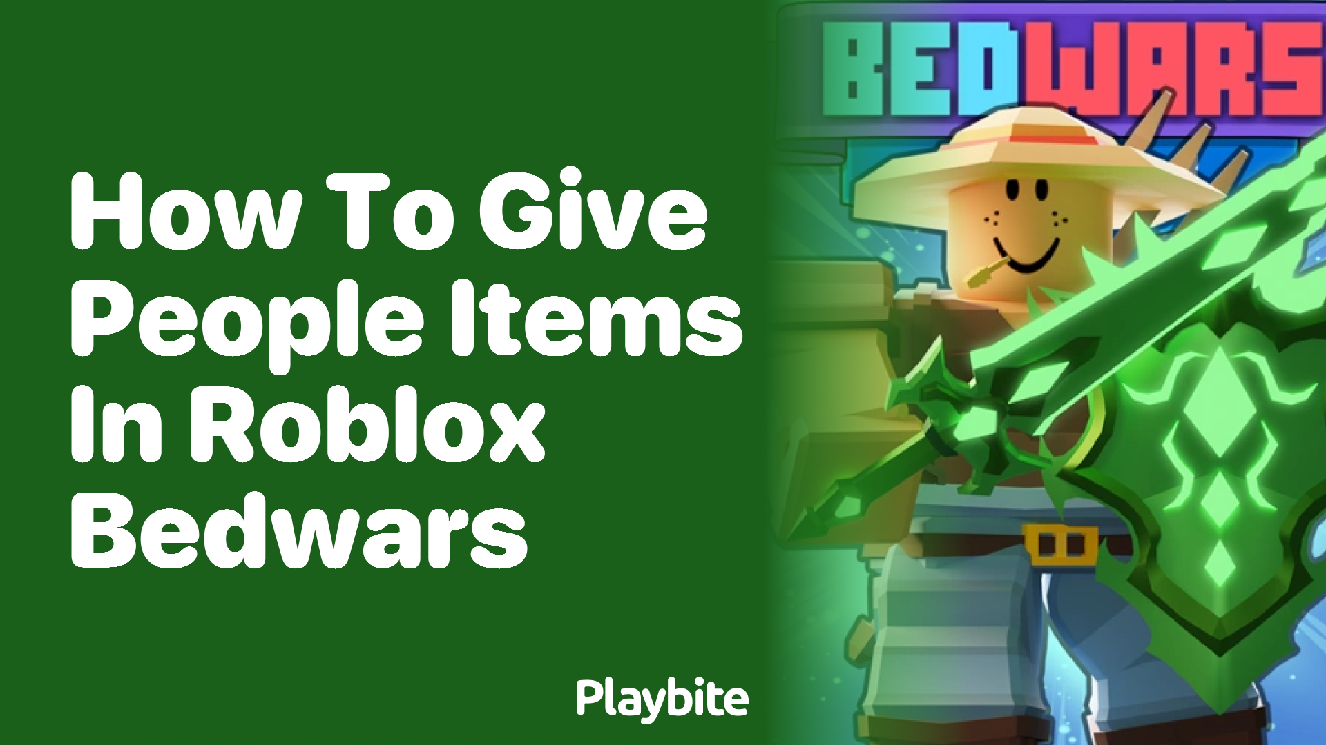 How to Give People Items in Roblox Bedwars