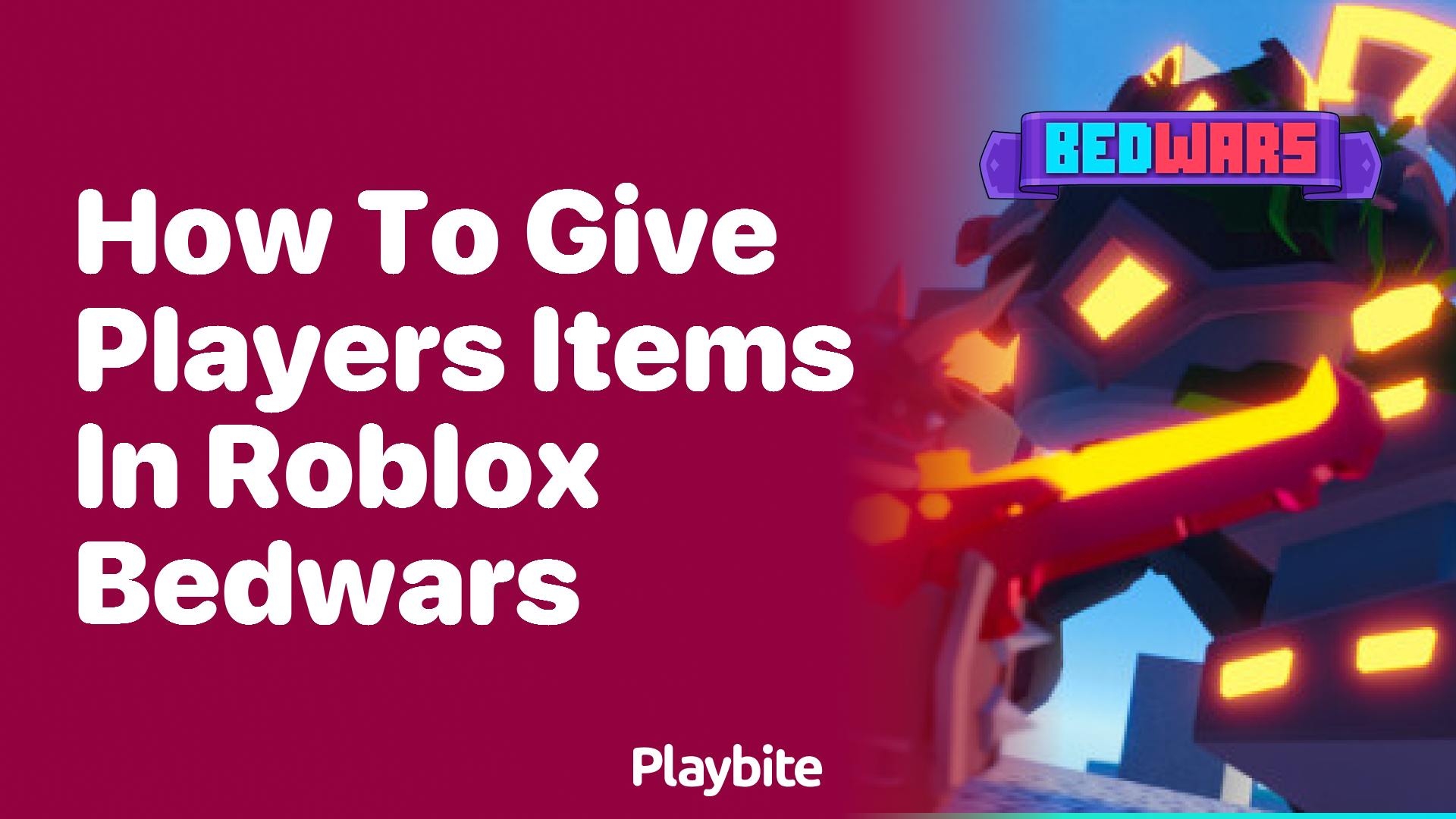 How to Give Players Items in Roblox Bedwars