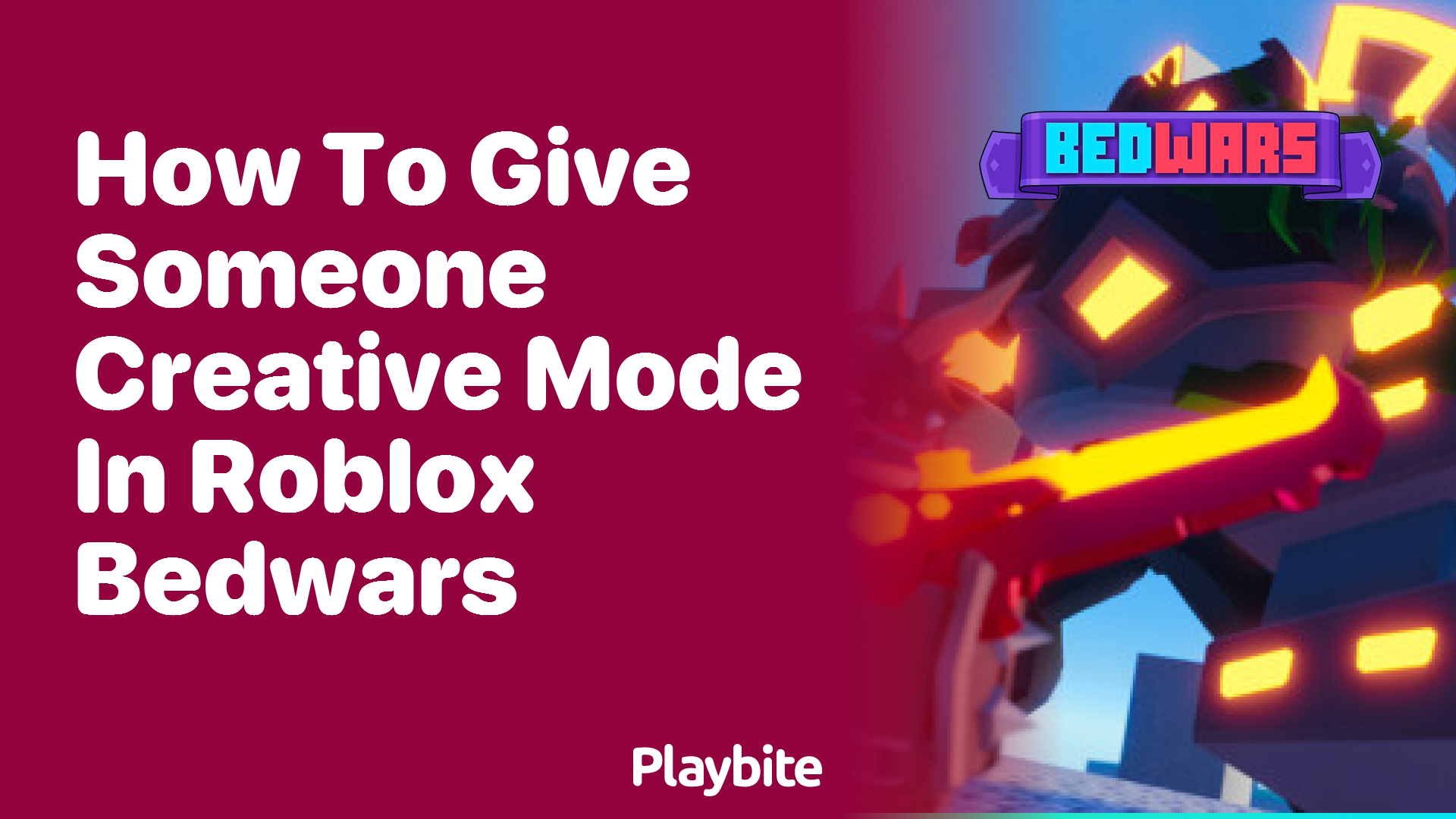 How to Give Someone Creative Mode in Roblox Bedwars