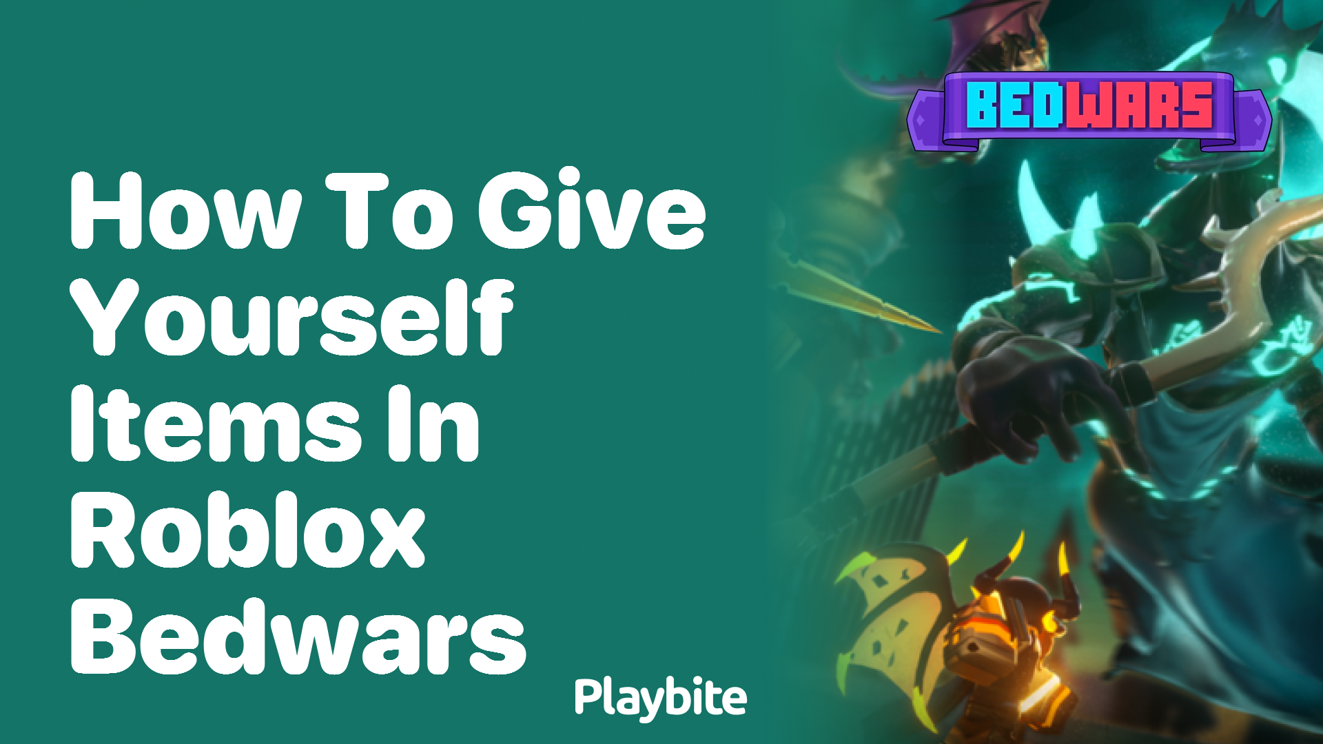 How to Give Yourself Items in Roblox Bedwars