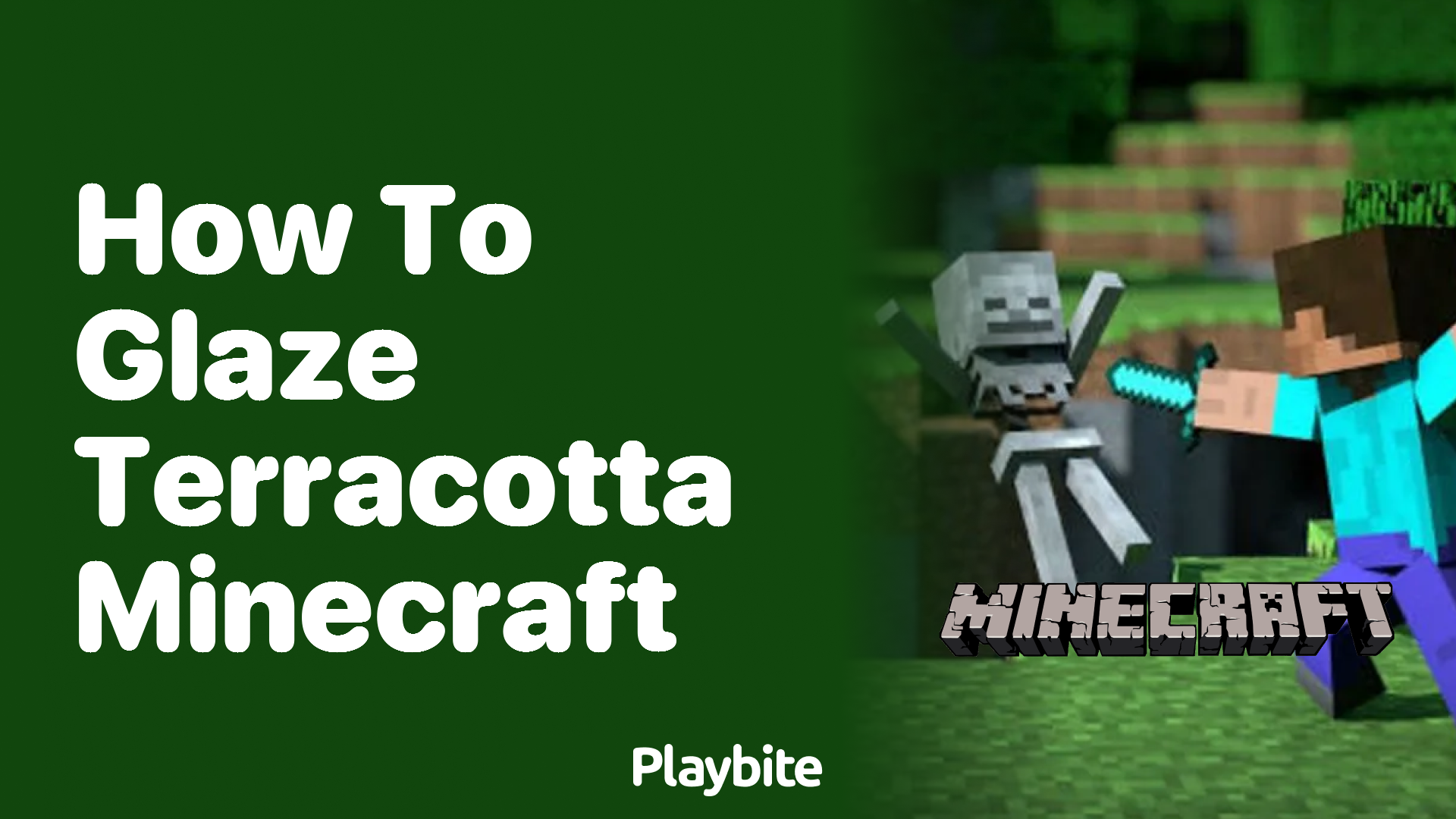 How to Glaze Terracotta in Minecraft: A Simple Guide