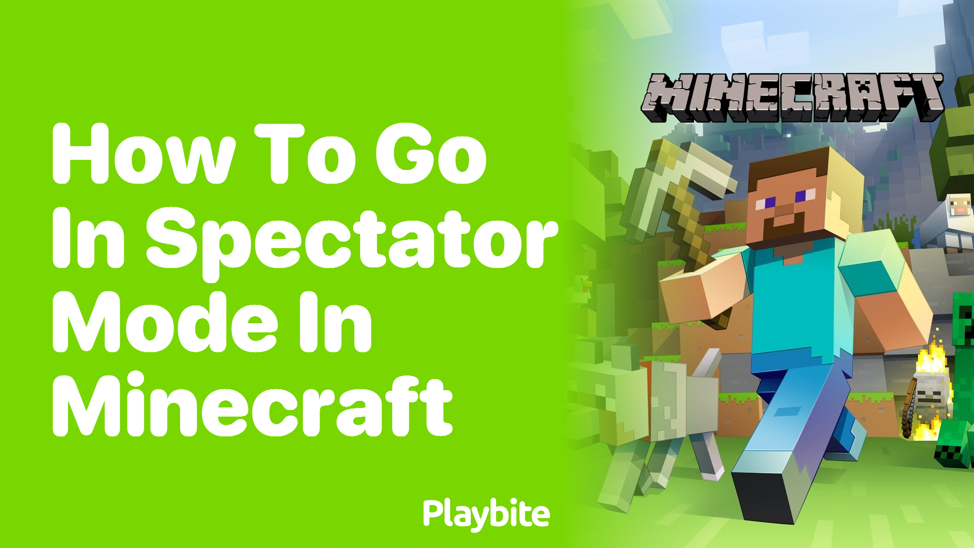 How to Go in Spectator Mode in Minecraft