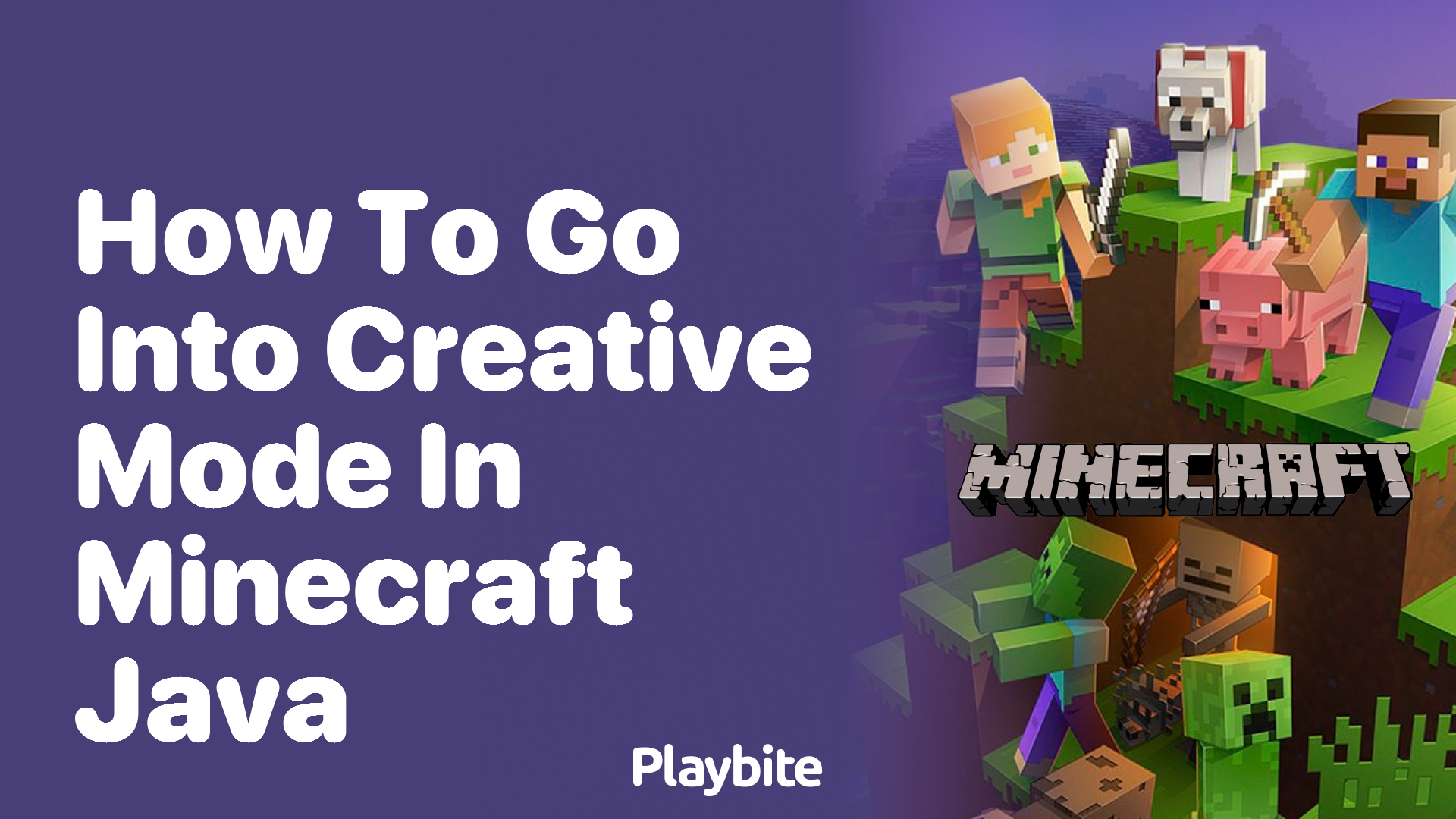 How to Enter Creative Mode in Minecraft Java