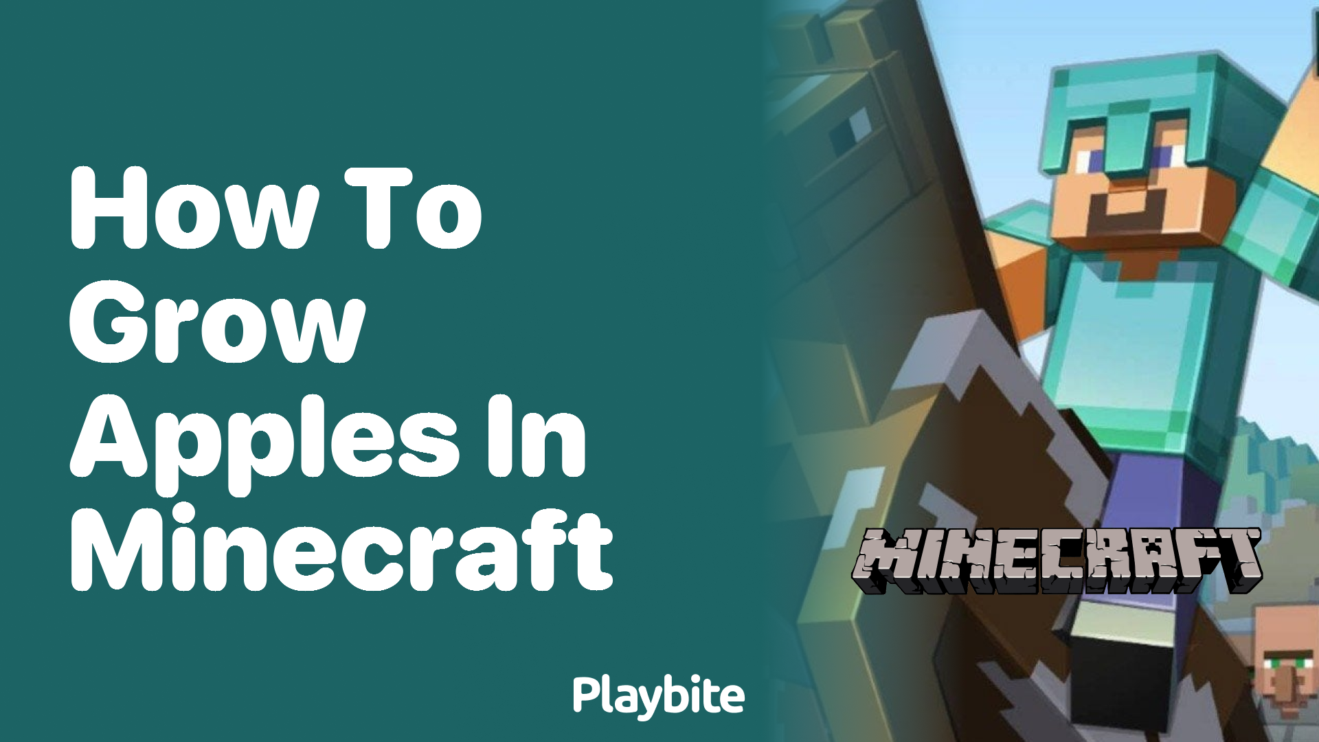 How to Grow Apples in Minecraft Playbite