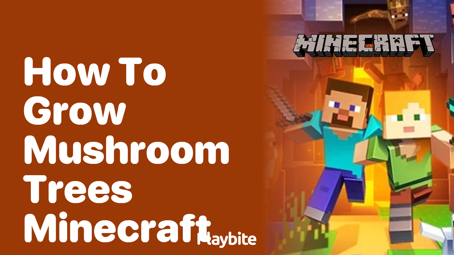 How to Grow Mushroom Trees in Minecraft