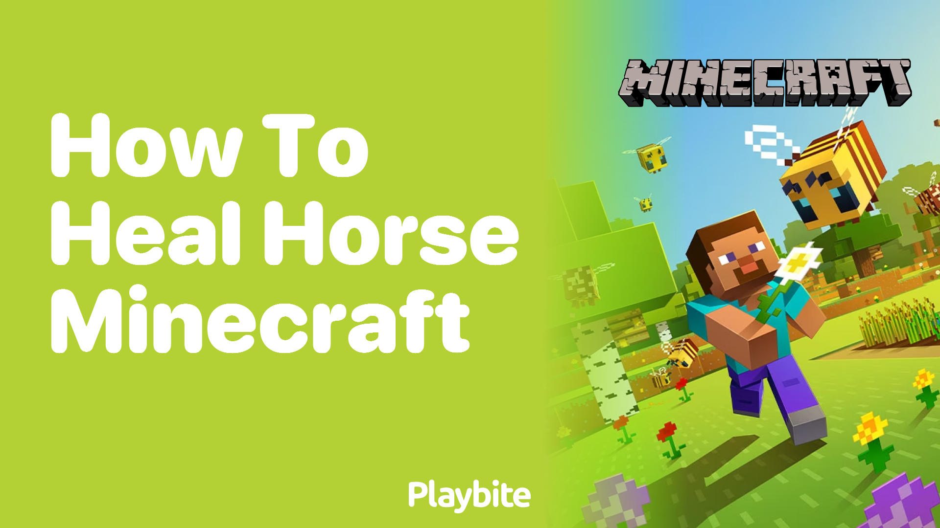 How to Heal Your Horse in Minecraft